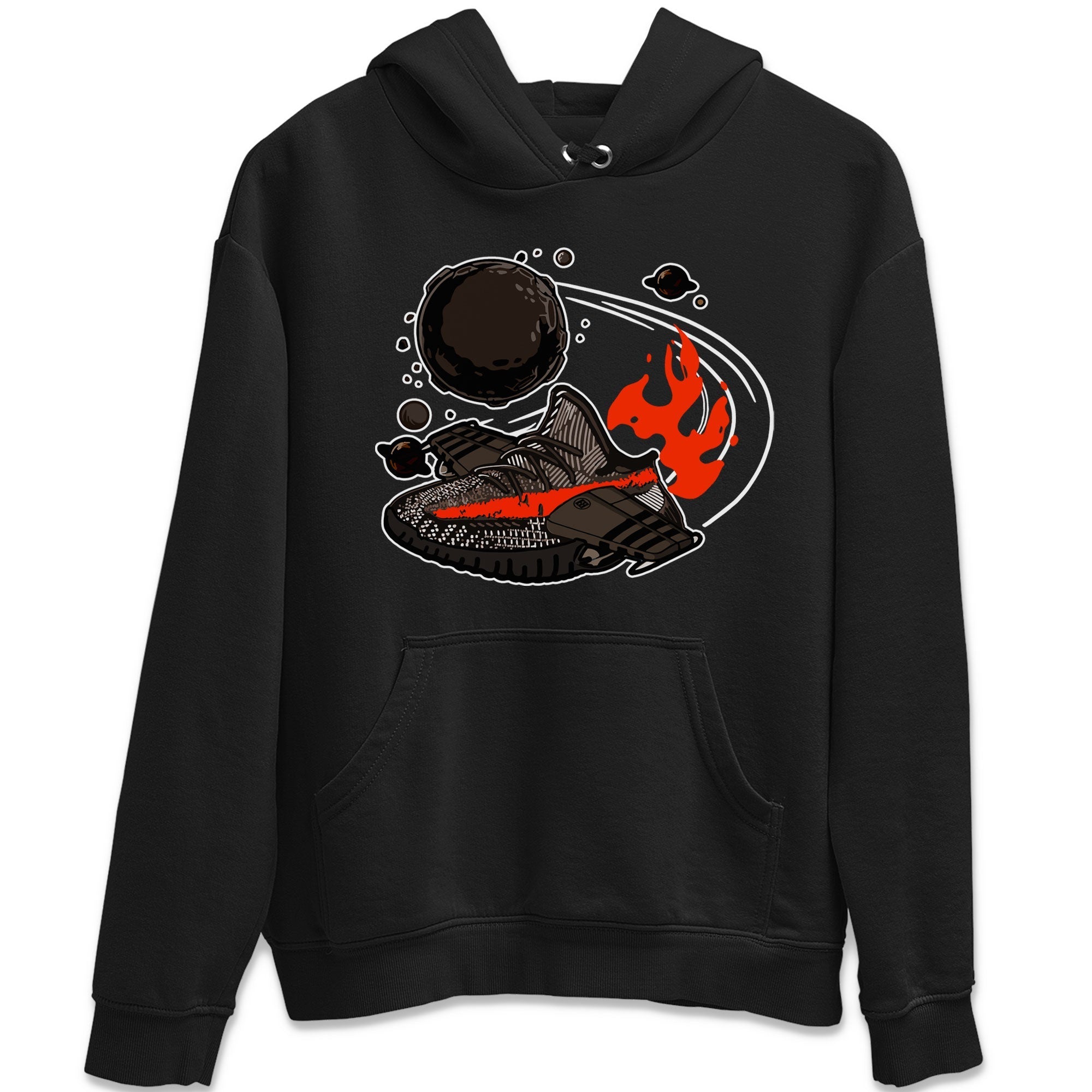 Yeezy 350 Carbon Beluga shirt to match sneakers Rocket Boost Streetwear Sneaker Shirt Yeezy Boost 350 V2 Carbon Beluga Drip Gear Zone Sneaker Matching Clothing Unisex Black 2 T-Shirt