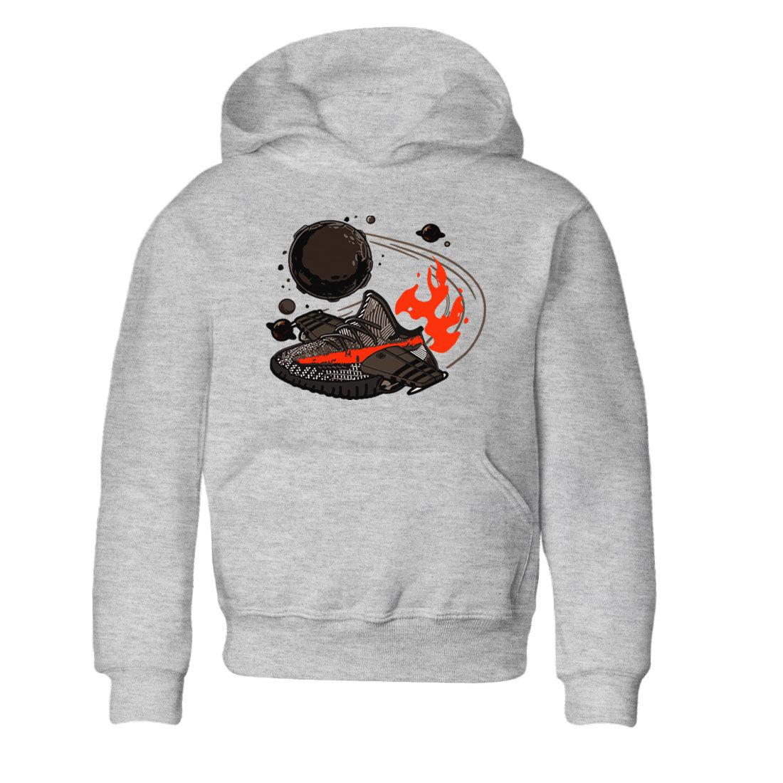 Yeezy 350 Carbon Beluga shirt to match sneakers Rocket Boost Streetwear Sneaker Shirt Yeezy Boost 350 V2 Carbon Beluga Drip Gear Zone Sneaker Matching Clothing Baby Toddler Heather Grey 2 T-Shirt