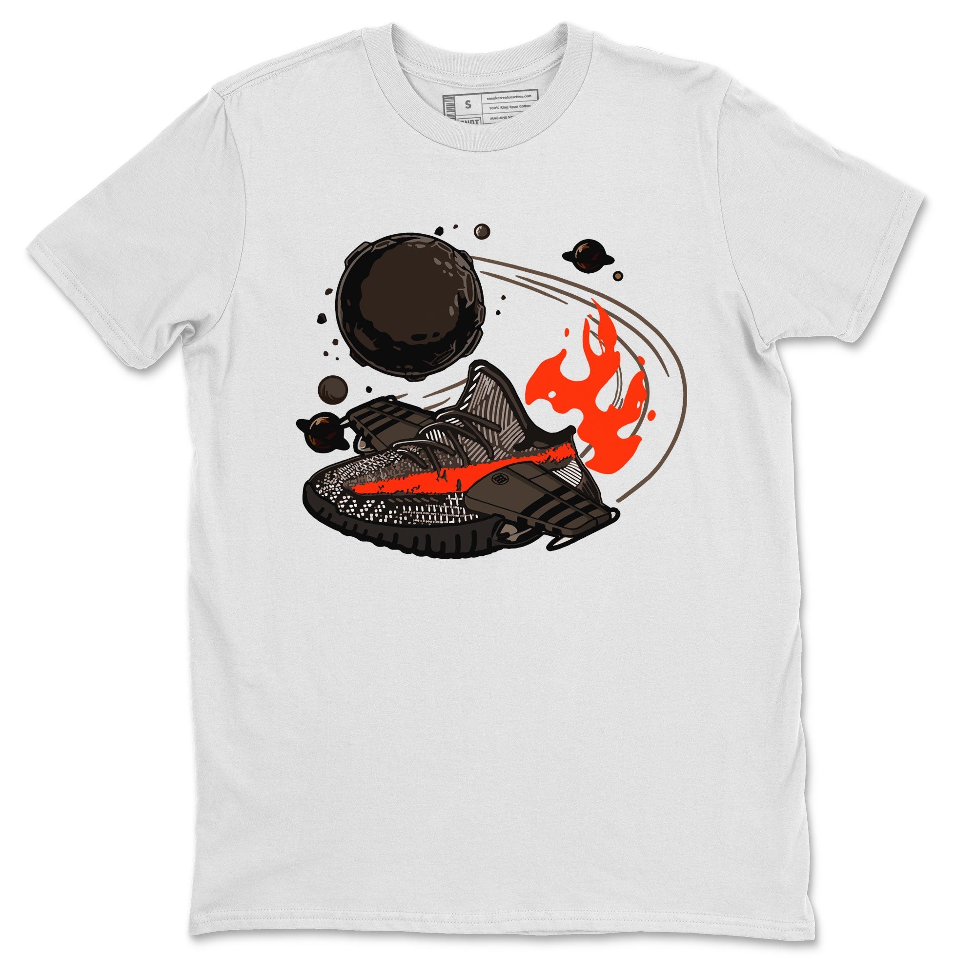 Yeezy 350 Carbon Beluga shirt to match sneakers Rocket Boost Streetwear Sneaker Shirt Yeezy Boost 350 V2 Carbon Beluga Drip Gear Zone Sneaker Matching Clothing Unisex White 2 T-Shirt