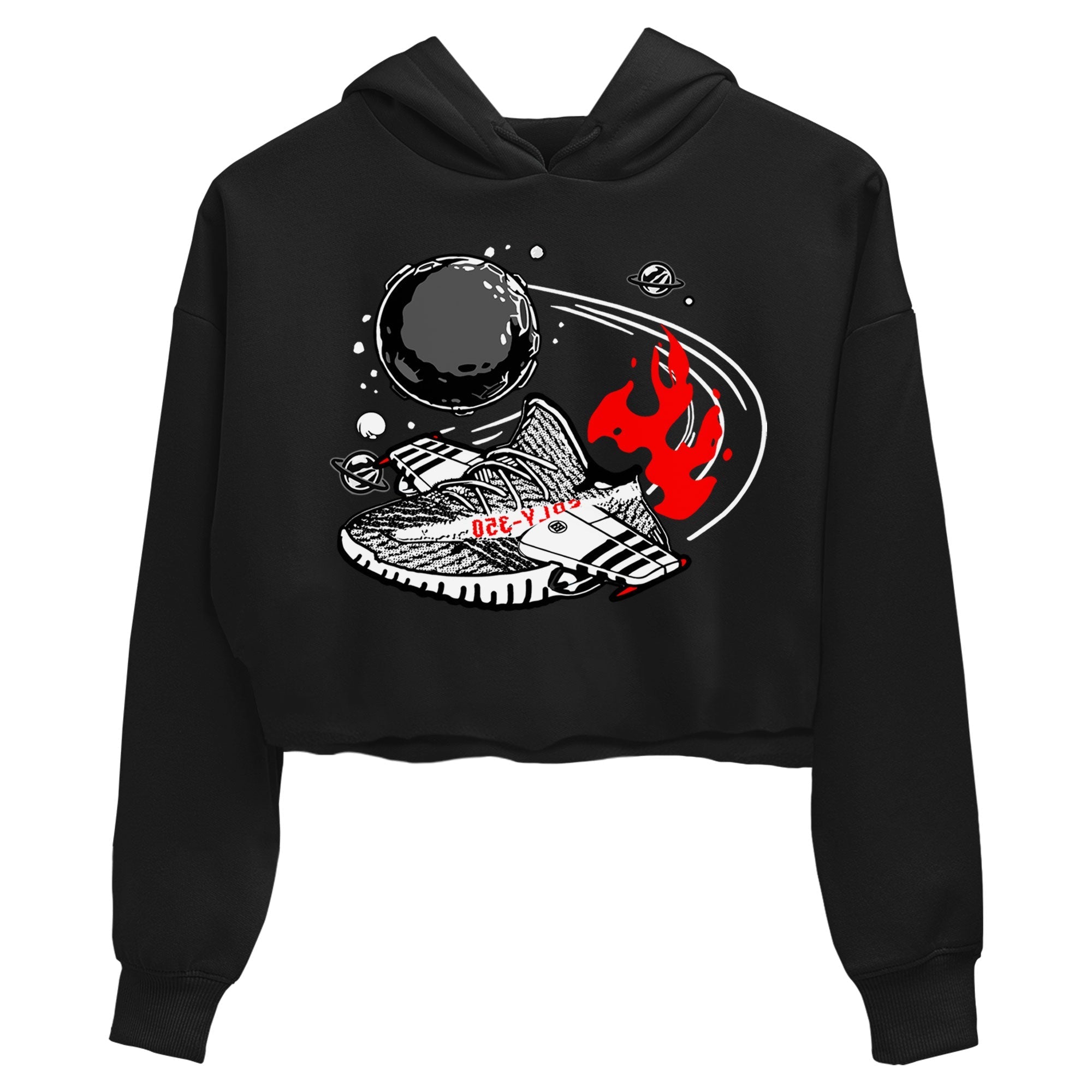 Yeezy 350 Zebra shirt to match Yeezys Rocket Boost Streetwear Sneaker Shirt Yeezy Boost 350 V2 Zebra Drip Gear Zone Sneaker Matching Clothing Black 2 Crop T-Shirt