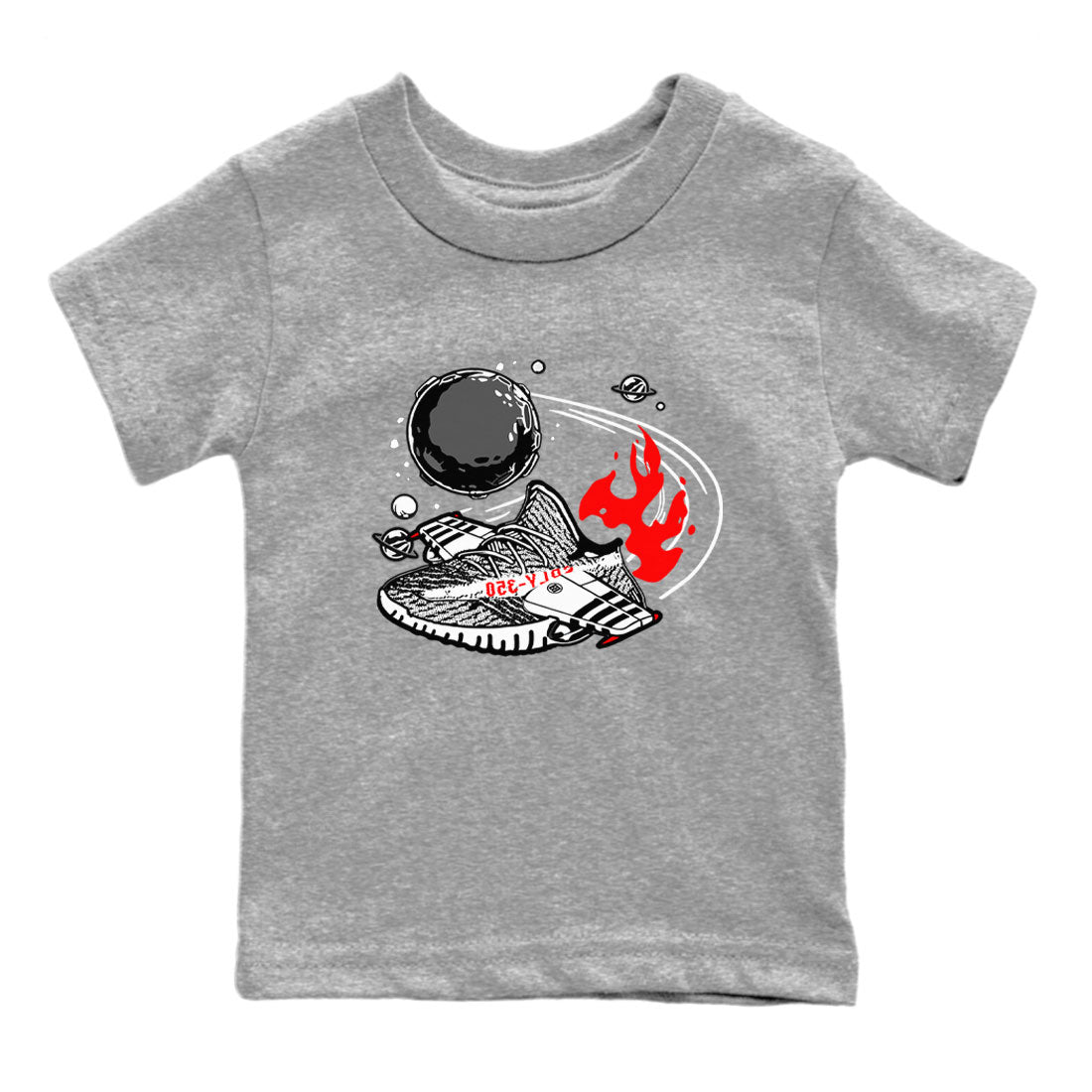 Yeezy 350 Zebra shirt to match Yeezys Rocket Boost Streetwear Sneaker Shirt Yeezy Boost 350 V2 Zebra Drip Gear Zone Sneaker Matching Clothing Baby Toddler Heather Grey 2 T-Shirt