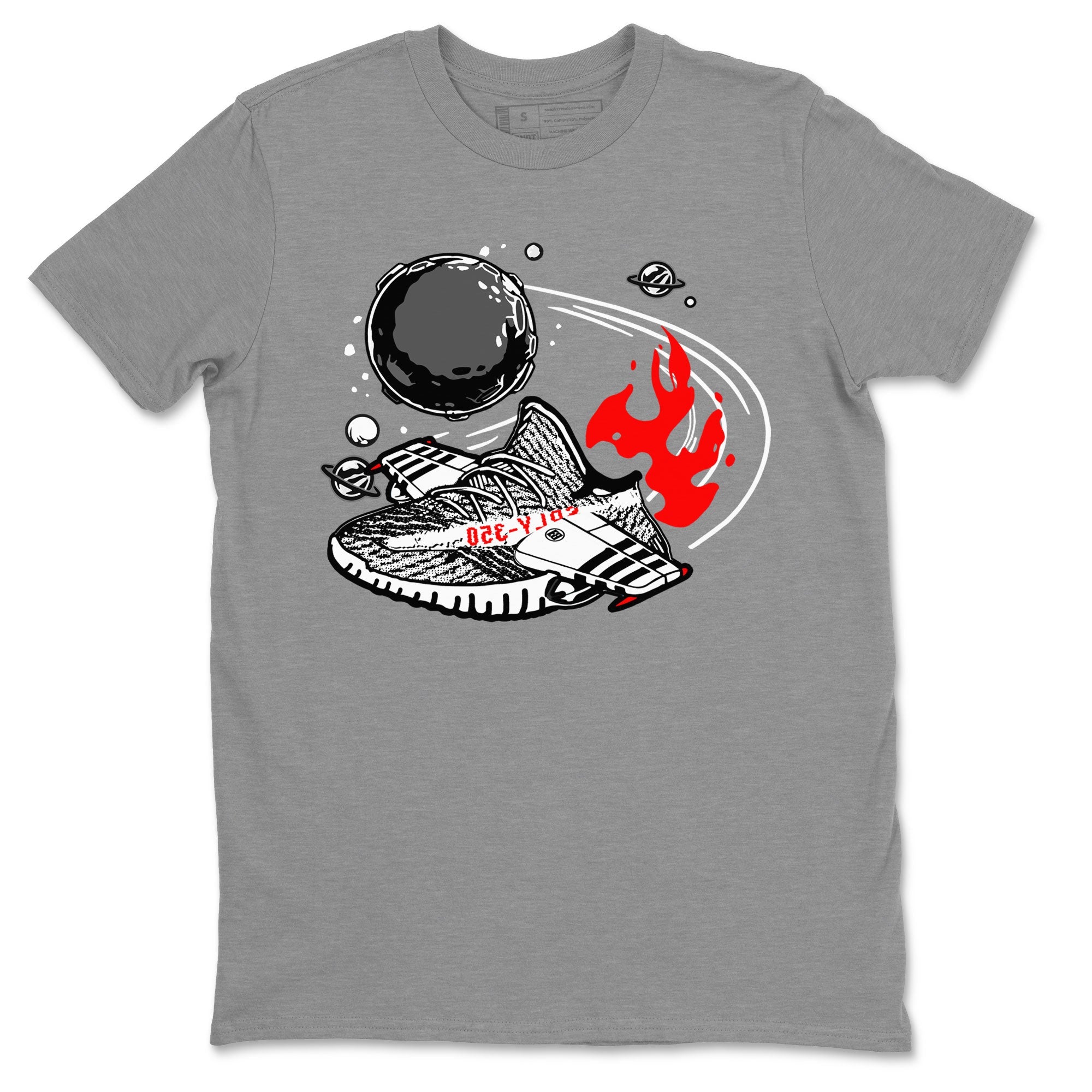 Yeezy 350 Zebra shirt to match Yeezys Rocket Boost Streetwear Sneaker Shirt Yeezy Boost 350 V2 Zebra Drip Gear Zone Sneaker Matching Clothing Unisex Heather Grey 2 T-Shirt
