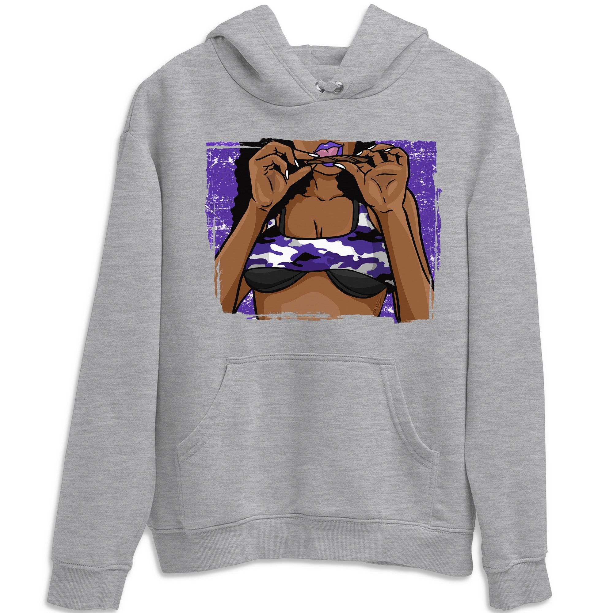 Jordan 1 Court Purple Sneaker Matching T-Shirt Roll Up Sneaker Tees Jordan 1 Court Purple Sneaker Release Tees Crew Neck Tees