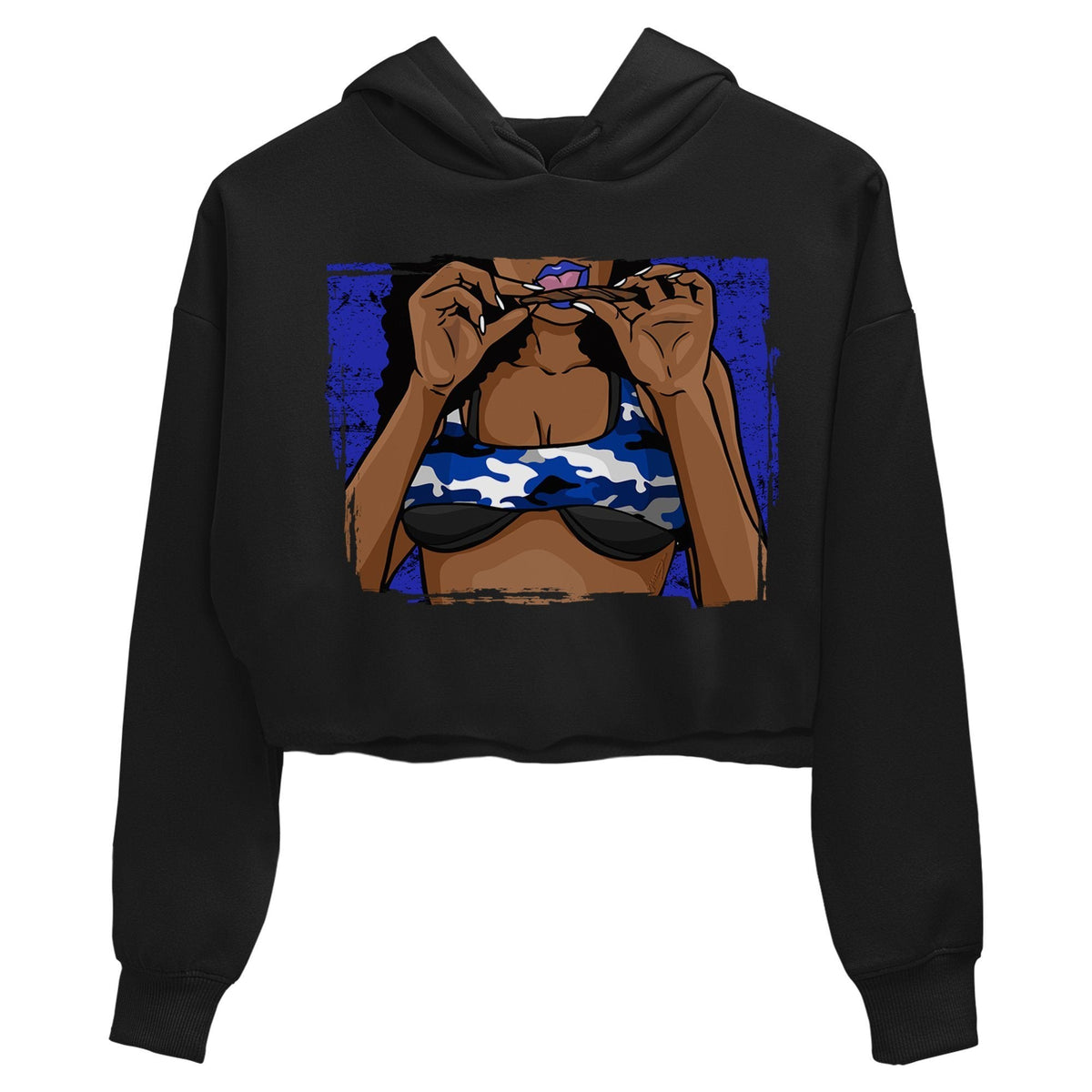 Jordan 1 Royal Black Sneaker Matching T-Shirt Roll Up Sneaker Tees Jordan 1 Royal Black Sneaker Release Tees Women's Shirts