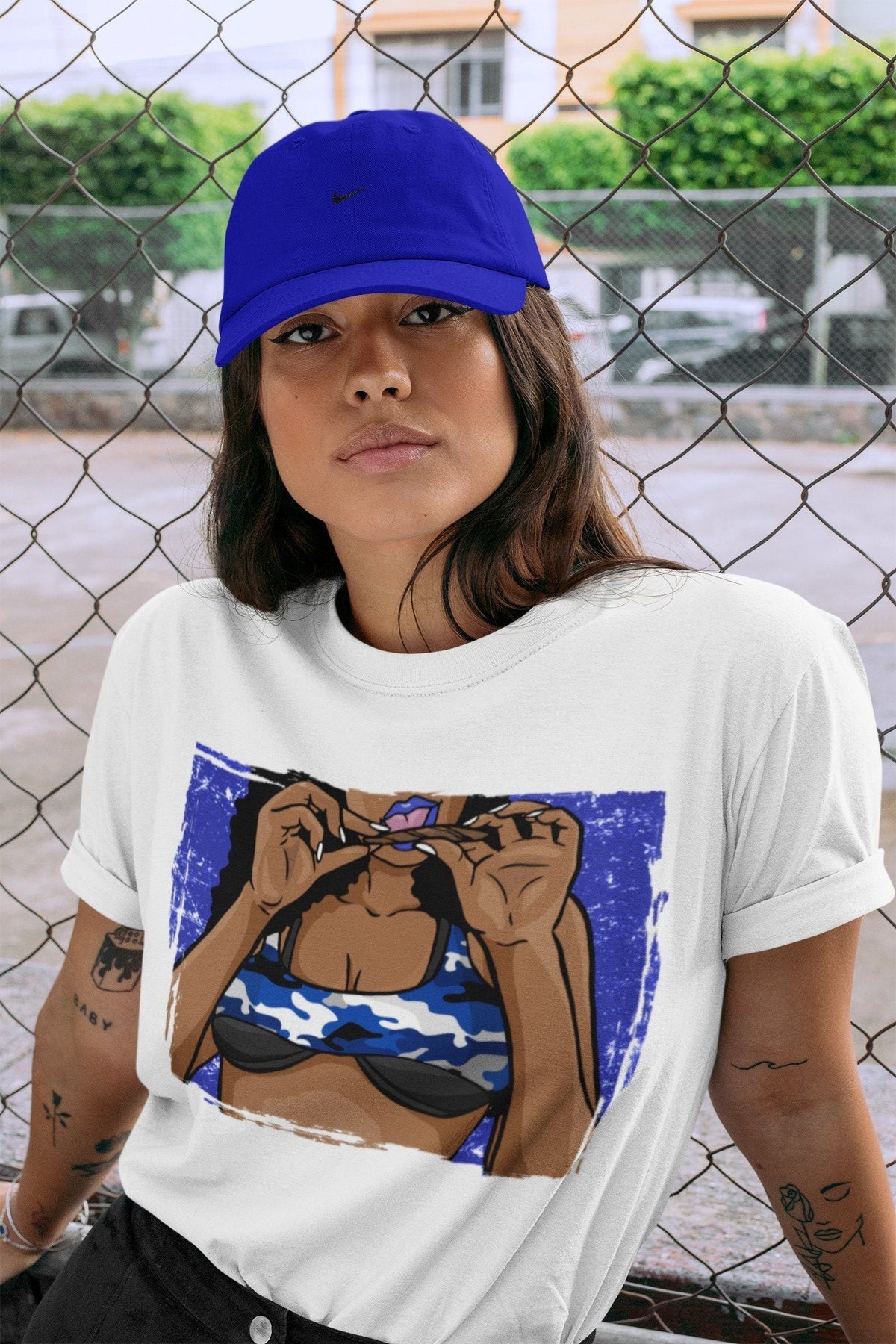 Jordan 1 Royal Black Shirt To Match Jordans Roll Up Sneaker Tees Jordan 1 Royal Black Drip Gear Zone Sneaker Matching Clothing Unisex Shirts