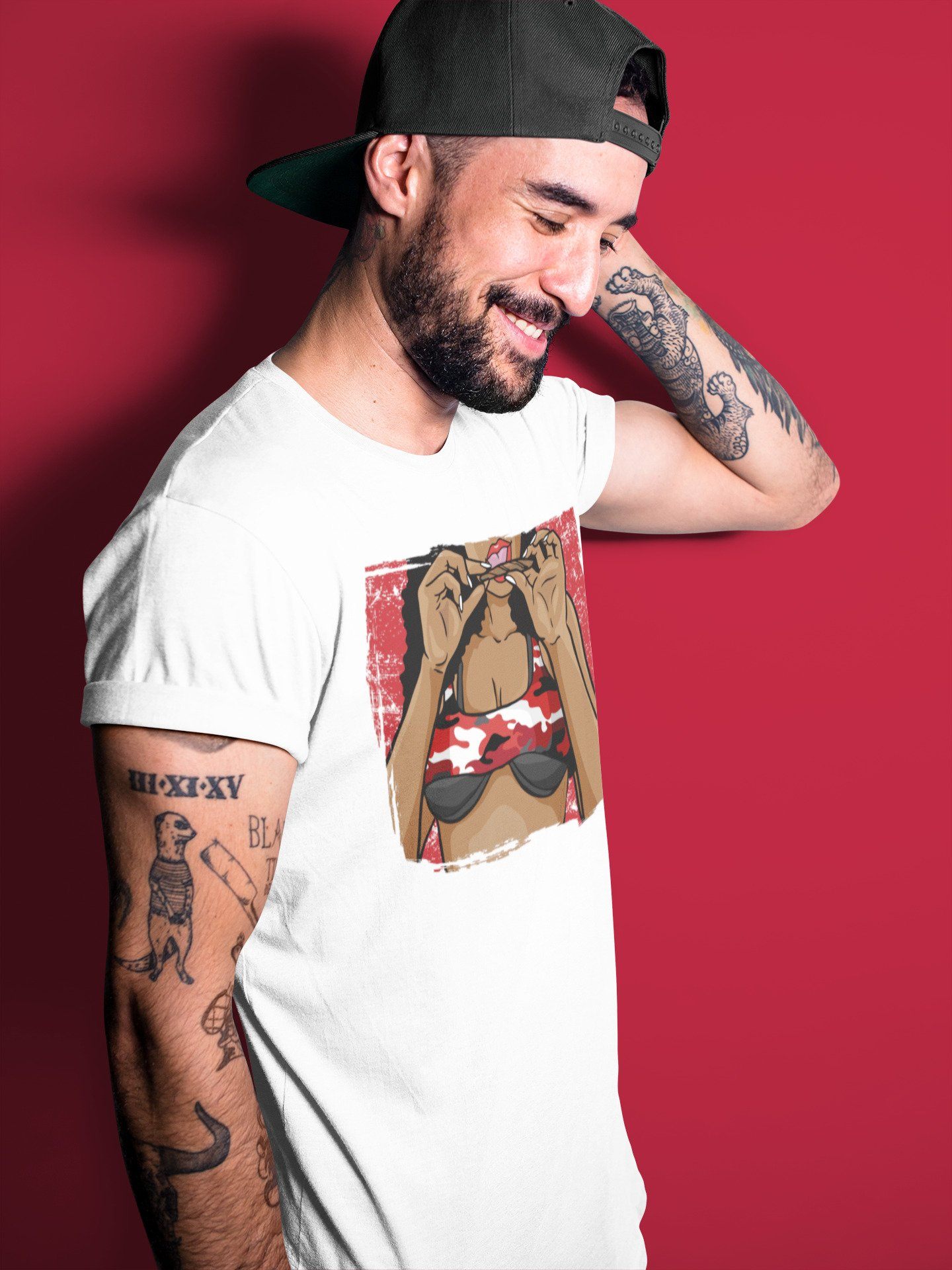 Jordan 1 Varsity Red Chicago Shirt To Match Jordans Roll Up Sneaker Tees Jordan 1 Varsity Red Chicago Drip Gear Zone Sneaker Matching Clothing Unisex Shirts