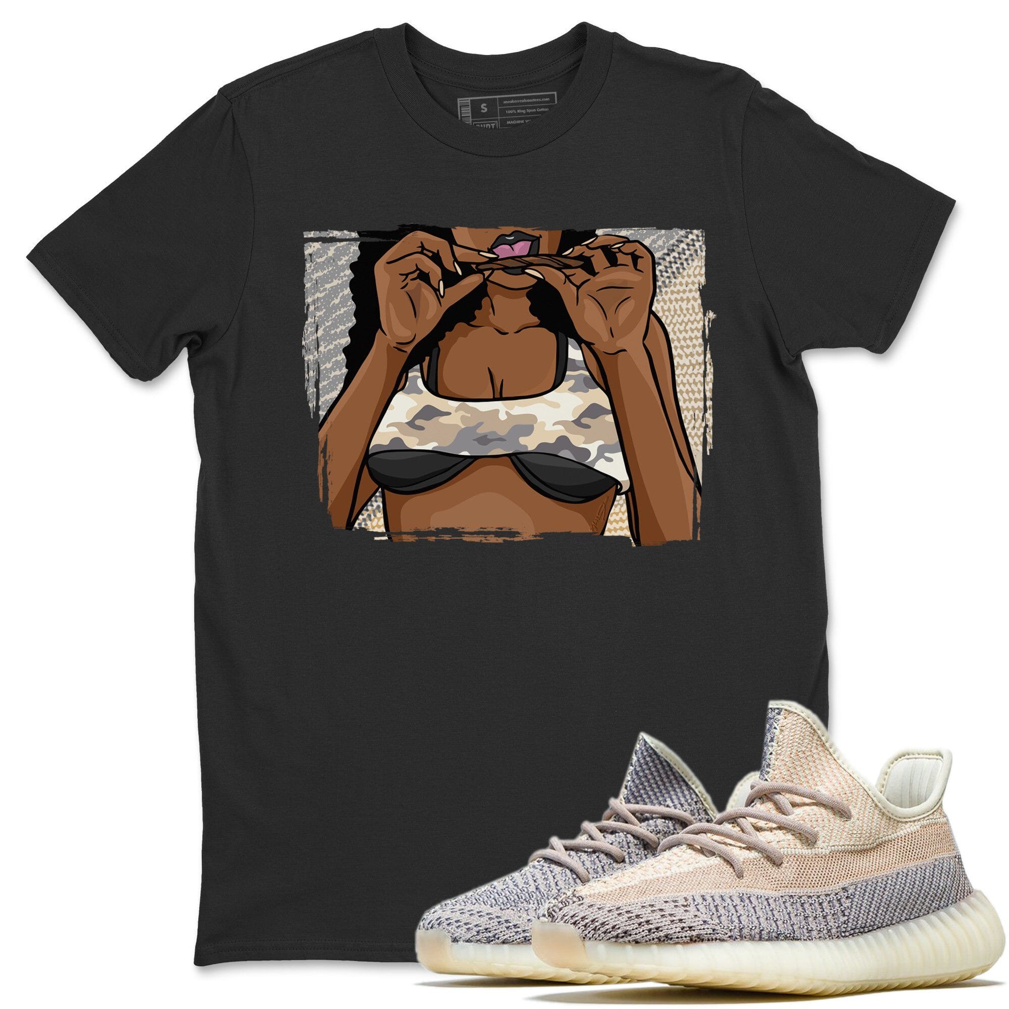 Yeezy 350 Ash Pearl Shirt To Match Jordans Roll Up Sneaker Tees Yeezy 350 Ash Pearl Drip Gear Zone Sneaker Matching Clothing Unisex Shirts