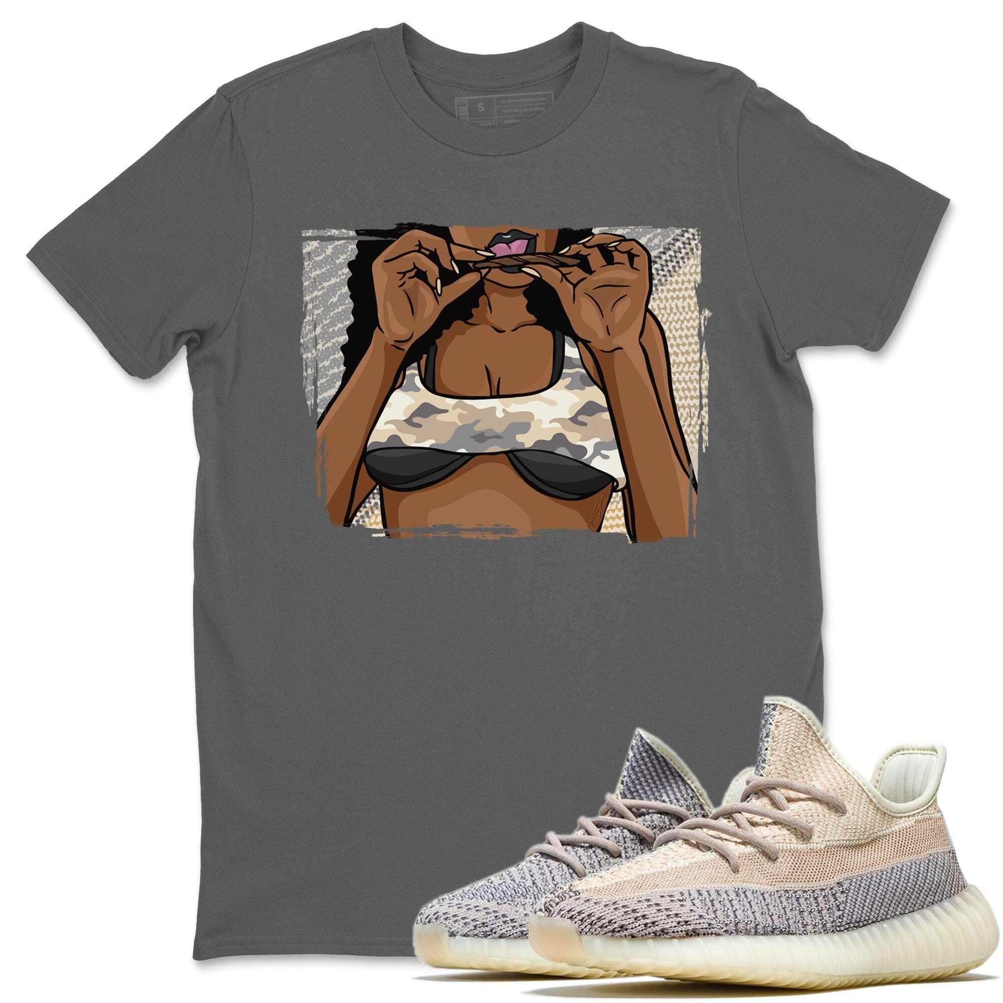 Yeezy 350 Ash Pearl Shirt To Match Jordans Roll Up Sneaker Tees Yeezy 350 Ash Pearl Drip Gear Zone Sneaker Matching Clothing Unisex Shirts