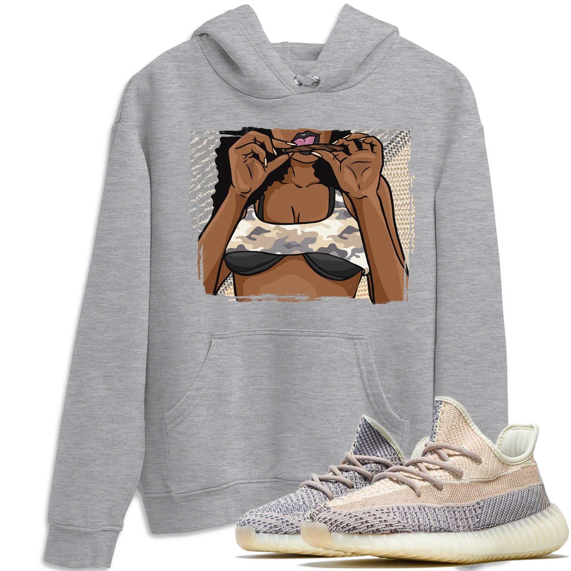 Yeezy 350 Ash Pearl Shirt To Match Jordans Roll Up Sneaker Tees Yeezy 350 Ash Pearl Drip Gear Zone Sneaker Matching Clothing Unisex Shirts