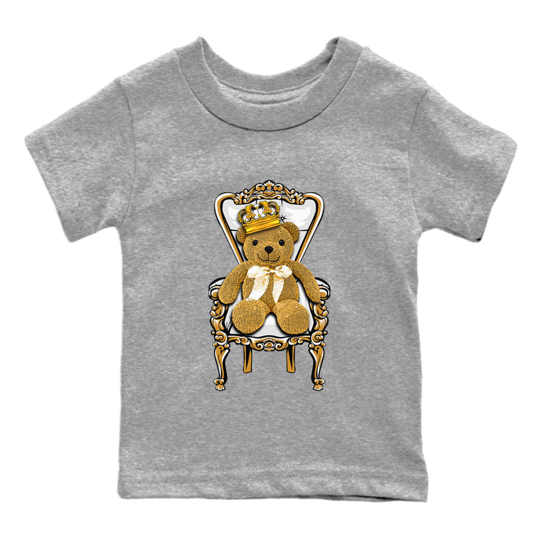 Air Jordan 13 Wheat shirt to match jordans Royal Bear Streetwear Sneaker Shirt 13 Wheat Drip Gear Zone Sneaker Matching Clothing Baby Toddler Kids Heather Grey 2 T-Shirt