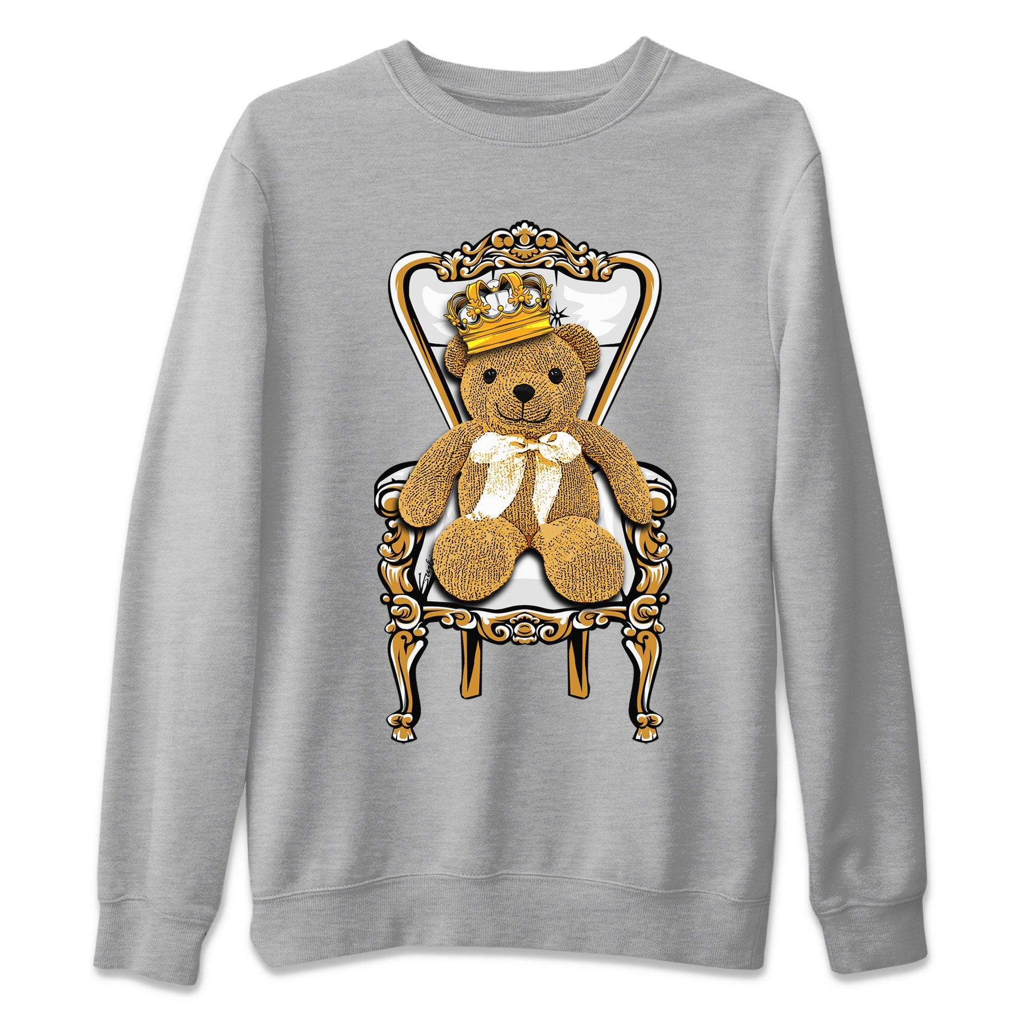 Air Jordan 13 Wheat shirt to match jordans Royal Bear Streetwear Sneaker Shirt 13 Wheat Drip Gear Zone Sneaker Matching Clothing Casual Unisex shirts Heather Grey 2 T-Shirt