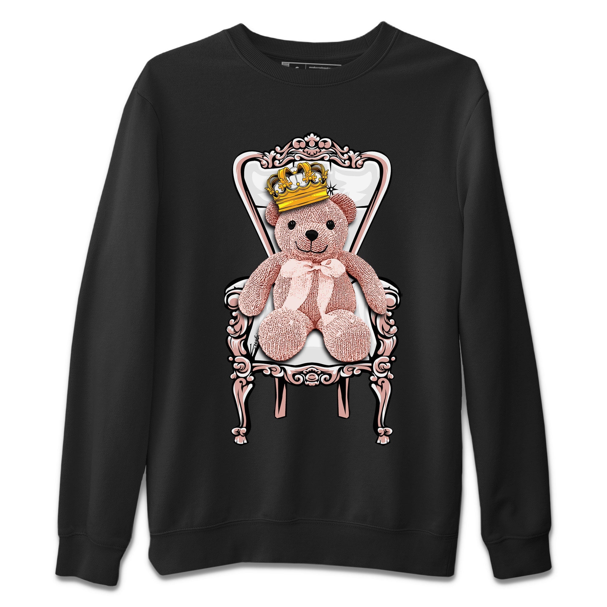 Dunk Low WMNS Rose Whisper shirt to match jordans Royal Bear Streetwear Sneaker Shirt Dunk Rose Whisper Drip Gear Zone Sneaker Matching Clothing Casual Unisex shirts Black 2 T-Shirt
