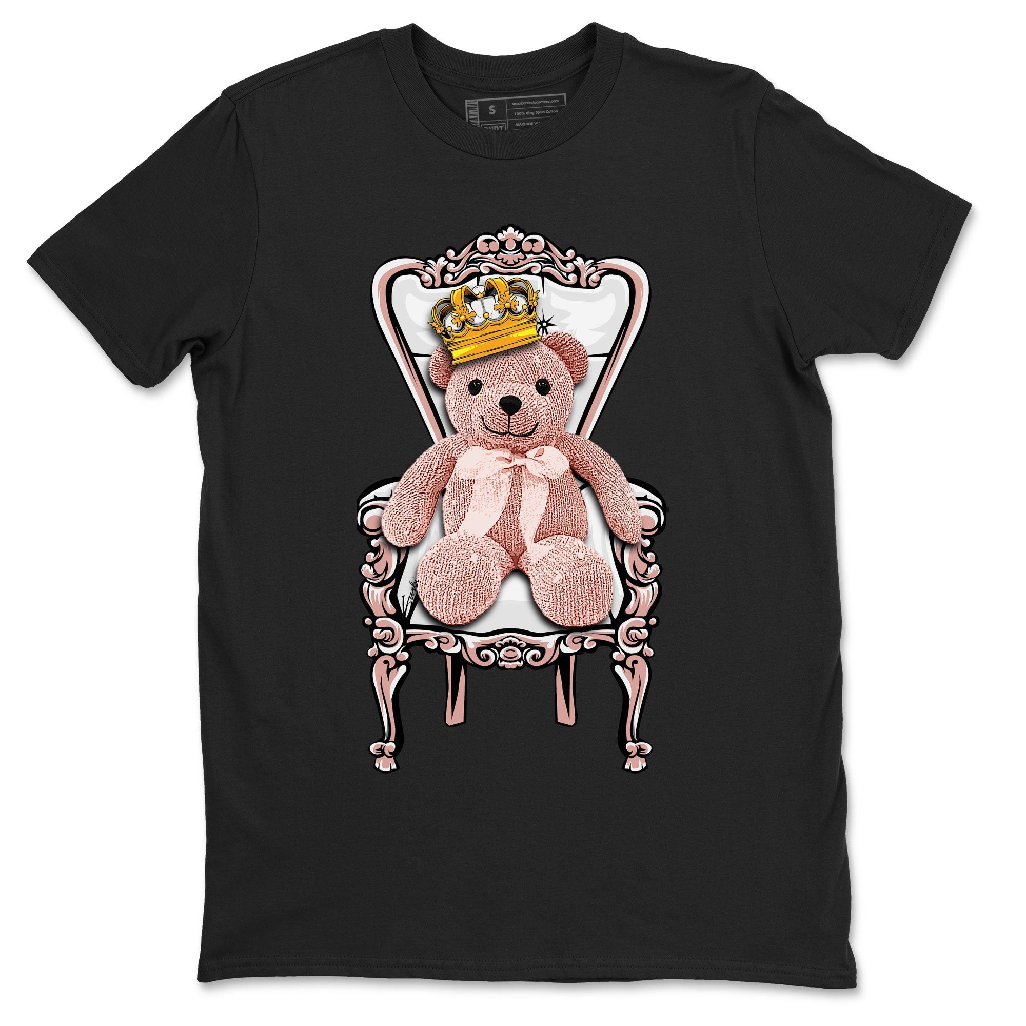 Dunk Low WMNS Rose Whisper shirt to match jordans Royal Bear Streetwear Sneaker Shirt Dunk Rose Whisper Drip Gear Zone Sneaker Matching Clothing Casual Unisex shirts Black 2 T-Shirt