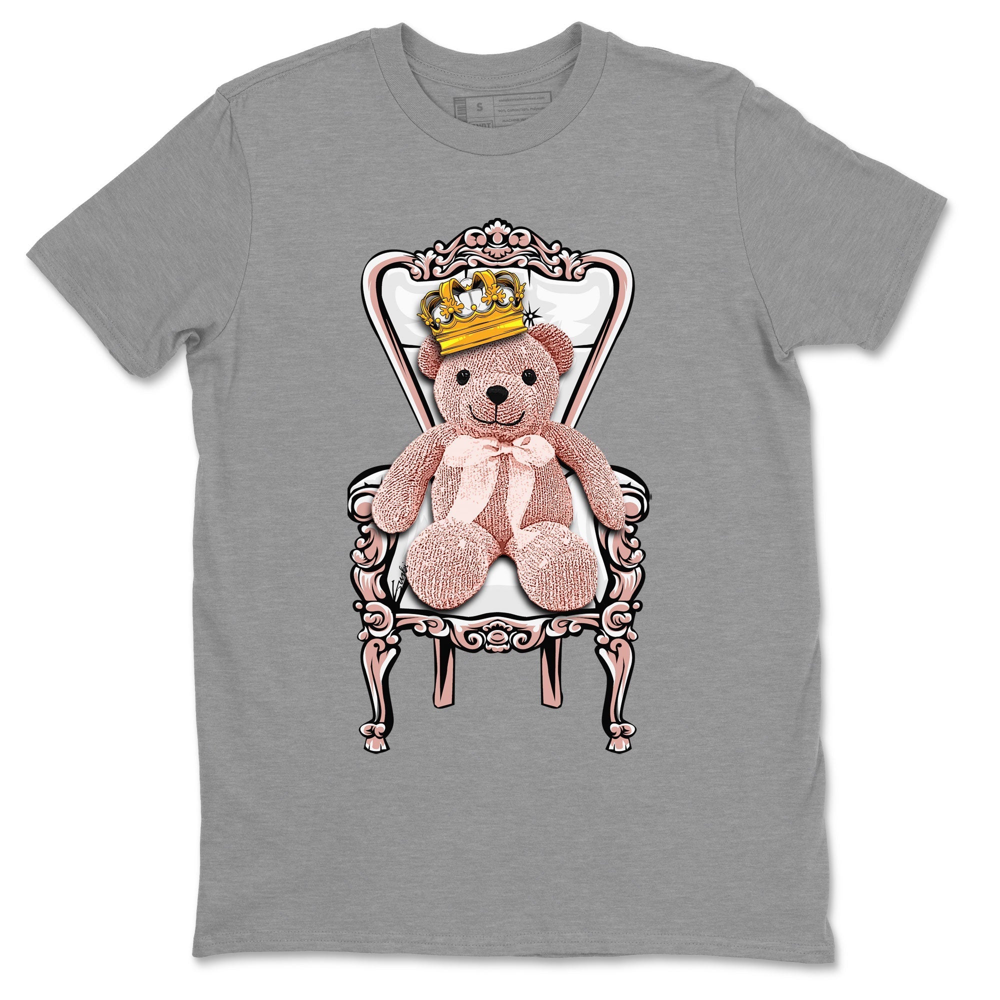Dunk Low WMNS Rose Whisper shirt to match jordans Royal Bear Streetwear Sneaker Shirt Dunk Rose Whisper Drip Gear Zone Sneaker Matching Clothing Casual Unisex shirts Heather Grey 2 T-Shirt