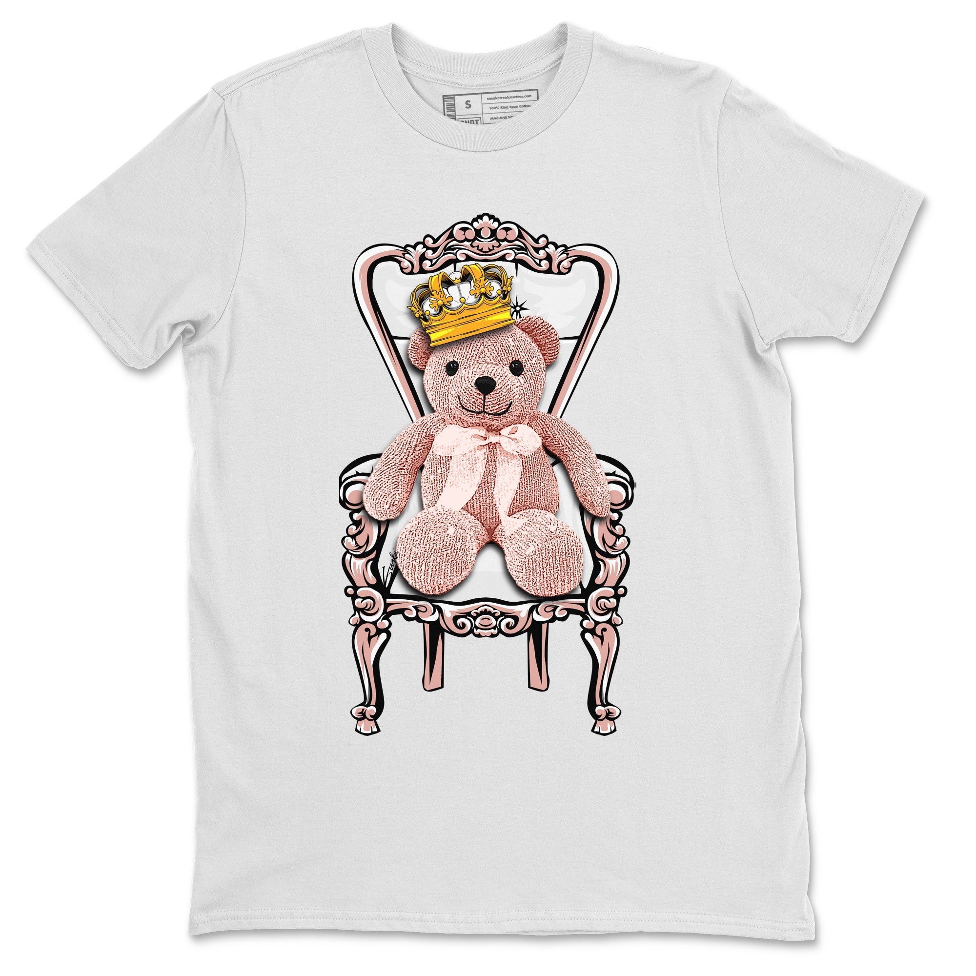 Dunk Low WMNS Rose Whisper shirt to match jordans Royal Bear Streetwear Sneaker Shirt Dunk Rose Whisper Drip Gear Zone Sneaker Matching Clothing Casual Unisex shirts White 2 T-Shirt