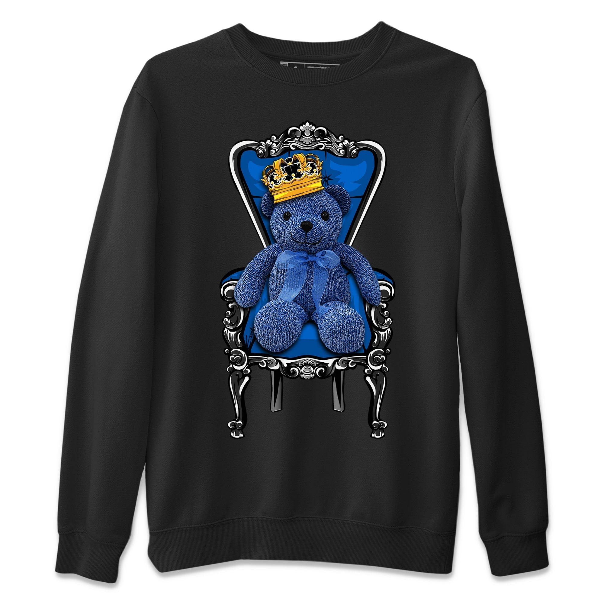 Jordan 1 Dark Marina Blue Sneaker Matching T-Shirt Royal Bear Sneaker Tees Jordan 1 Dark Marina Blue Sneaker Release Tees Crew Neck Tees