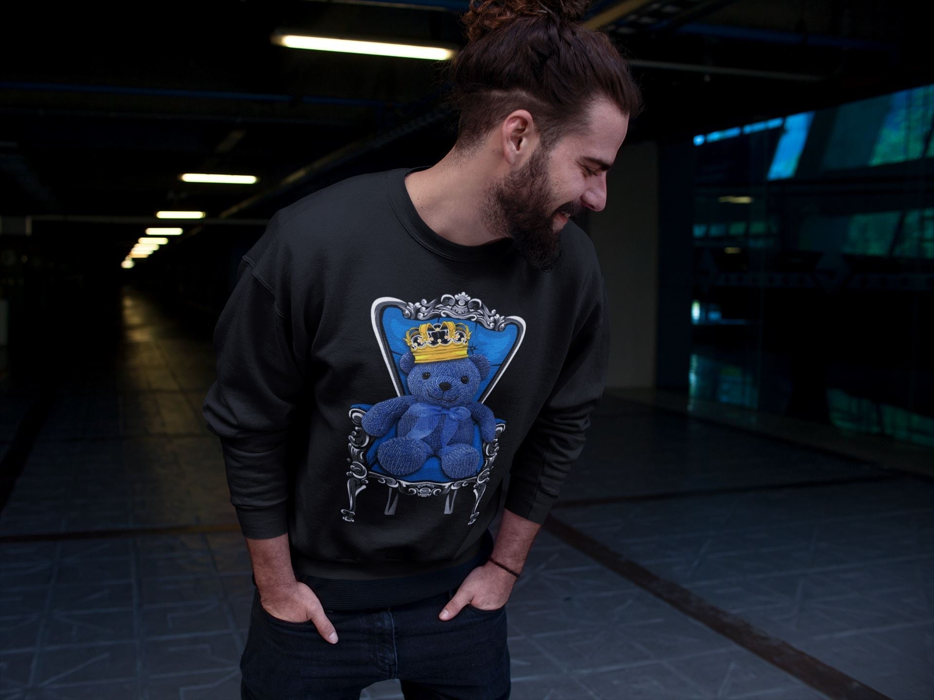 Jordan 1 Dark Marina Blue Sneaker Matching T-Shirt Royal Bear Sneaker Tees Jordan 1 Dark Marina Blue Sneaker Release Tees Crew Neck Tees