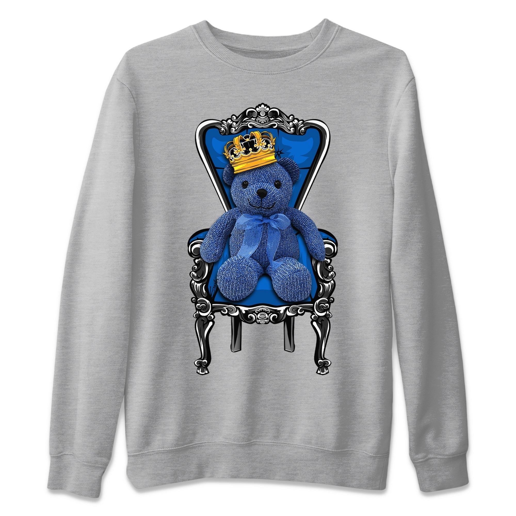 Jordan 1 Dark Marina Blue Sneaker Matching T-Shirt Royal Bear Sneaker Tees Jordan 1 Dark Marina Blue Sneaker Release Tees Crew Neck Tees