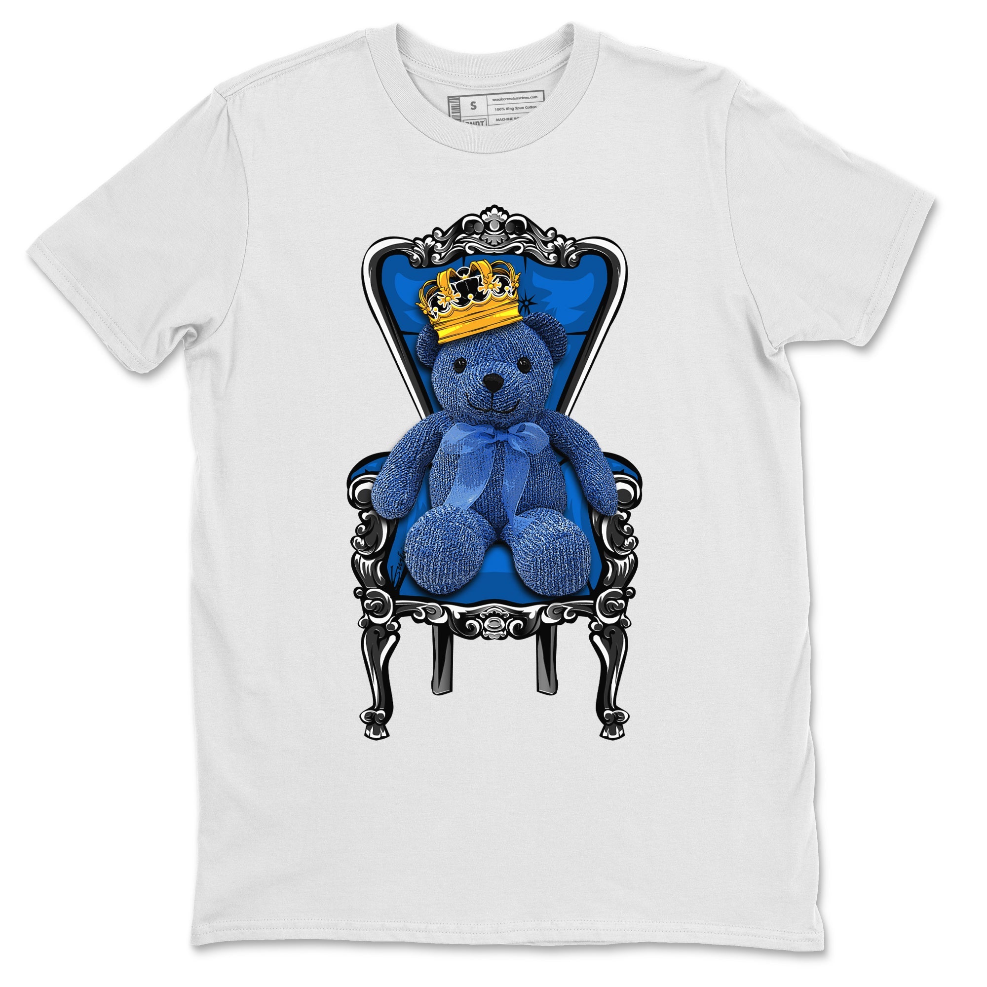Jordan 1 Dark Marina Blue Sneaker Matching T-Shirt Royal Bear Sneaker Tees Jordan 1 Dark Marina Blue Sneaker Release Tees Crew Neck Tees