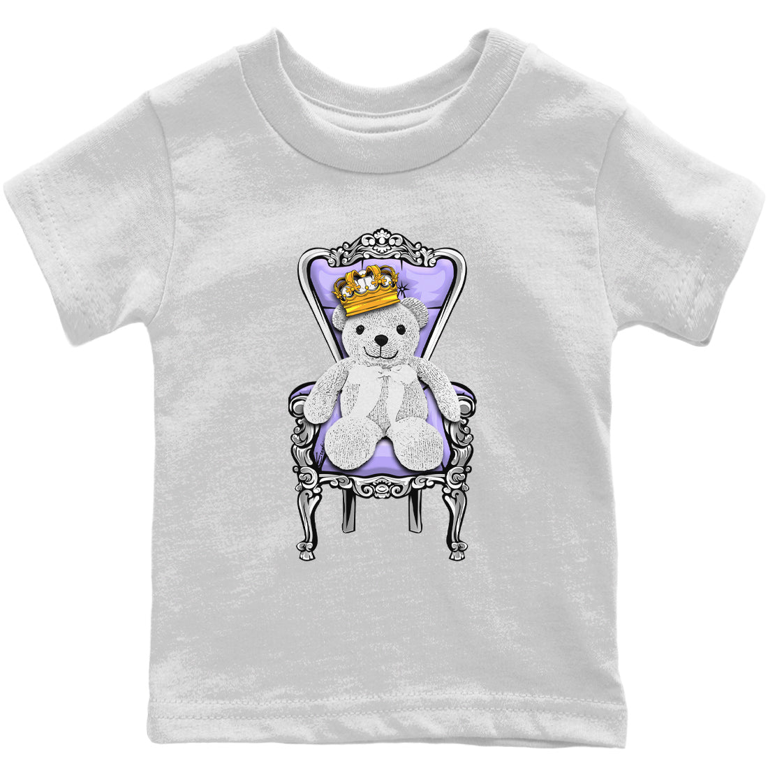 Jordan 11 Pure Violet Sneaker Matching T-Shirt Royal Bear Sneaker Tees Jordan 11 Pure Violet Sneaker Release Tees Kids Shirts