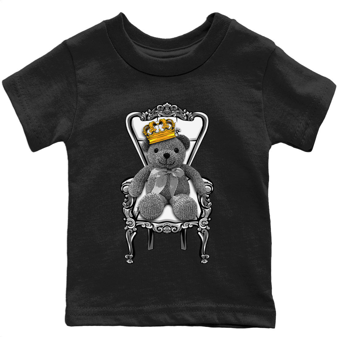 Jordan 12 Stealth Sneaker Matching T-Shirt Royal Bear Sneaker Tees Jordan 12 Stealth Sneaker Release Tees Kids Shirts