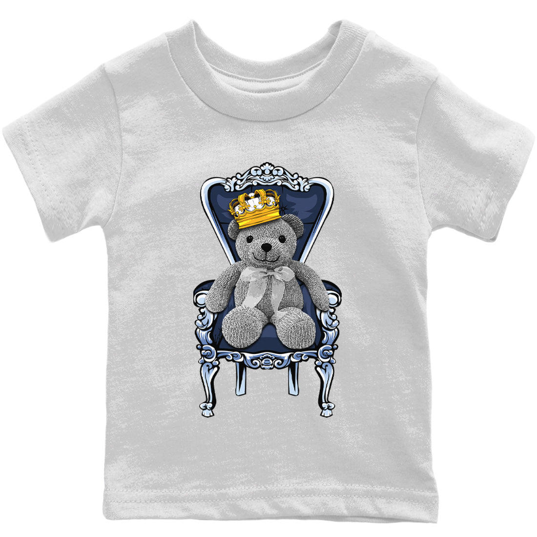Jordan 6 Georgetown Sneaker Matching T-Shirt Royal Bear Sneaker Tees Jordan 6 Georgetown Sneaker Release Tees Kids Shirts