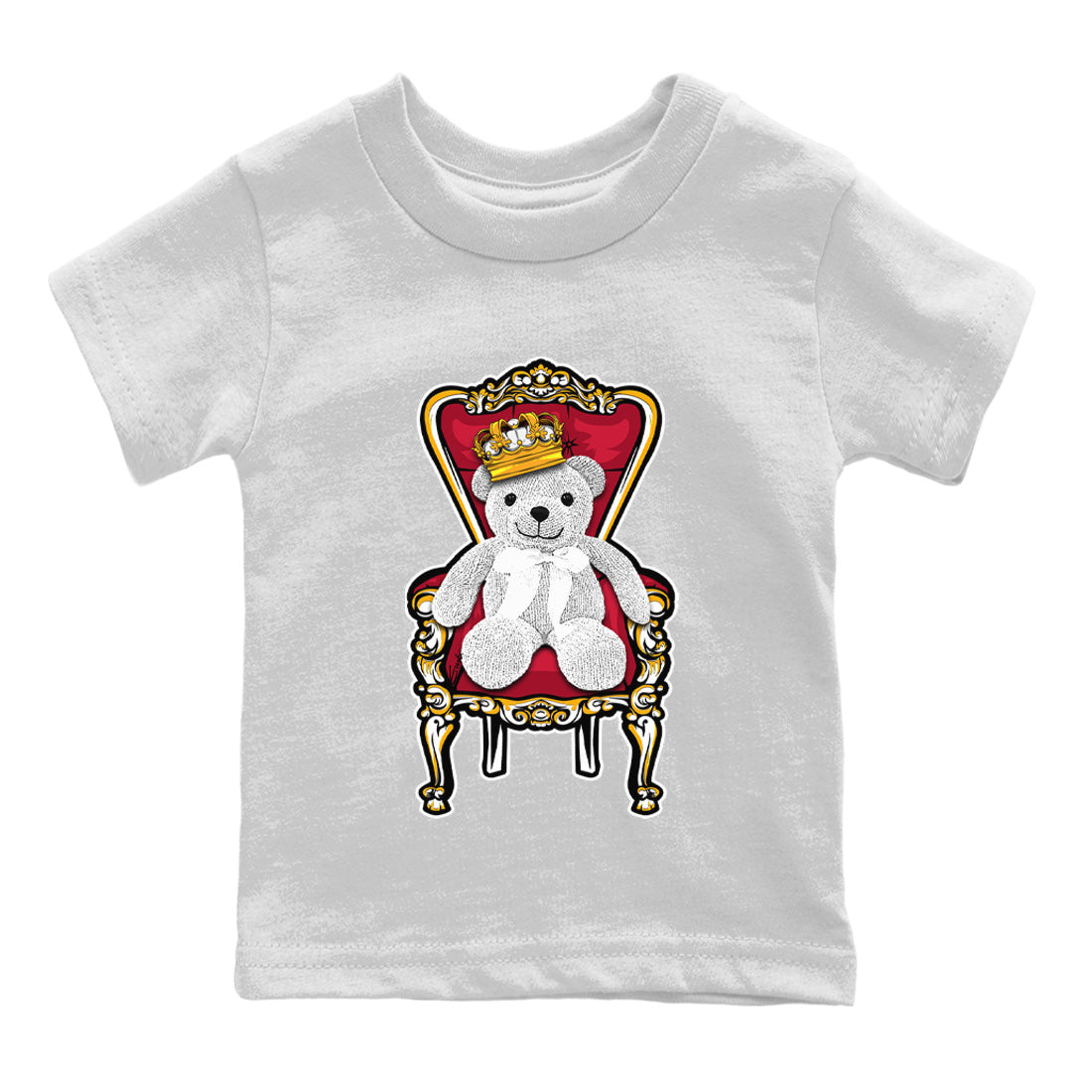 Jordan 7 Cardinal Shirt To Match Jordans Royal Bear Sneaker Tees Jordan 7 Cardinal Drip Gear Zone Sneaker Matching Clothing Kids Shirts