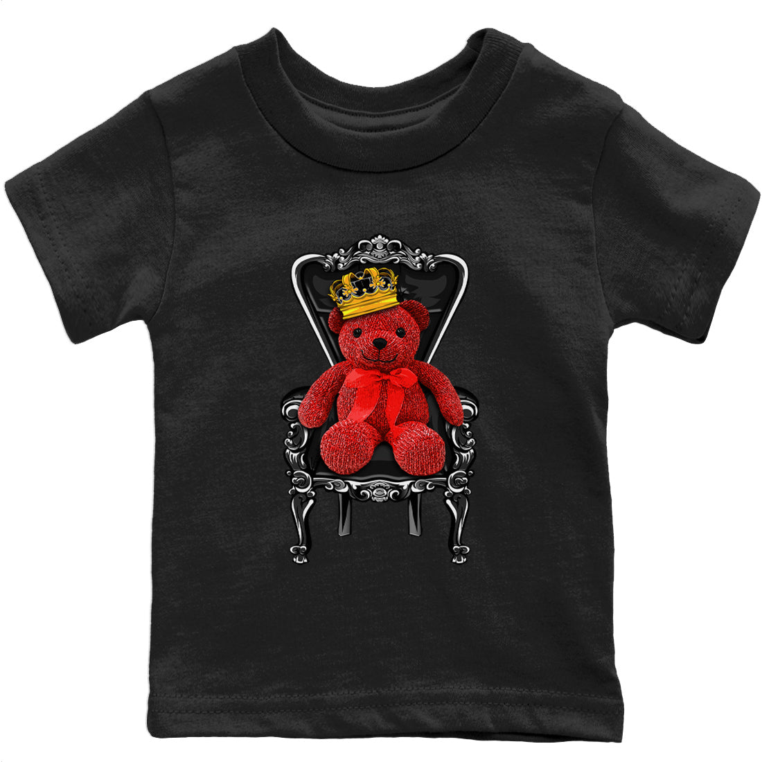 Jordan 9 Chile Red Shirt To Match Jordans Royal Bear Sneaker Tees Jordan 9 Chile Red Drip Gear Zone Sneaker Matching Clothing Kids Shirts
