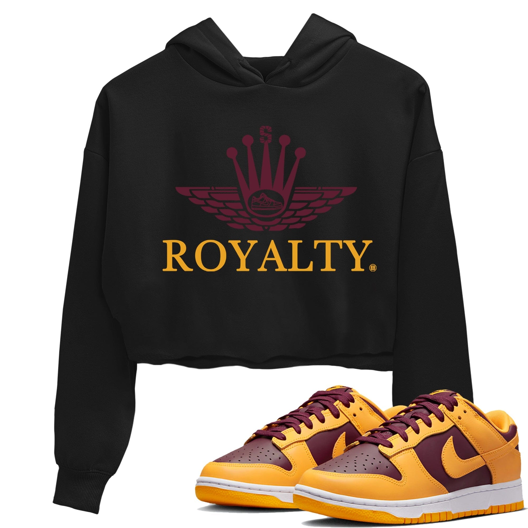 Dunk Arizona State Sneaker Match Tees Royalty Crown Sneaker Tees Dunk Arizona State Jordan to match sneaker T-Shirt Women's Shirts