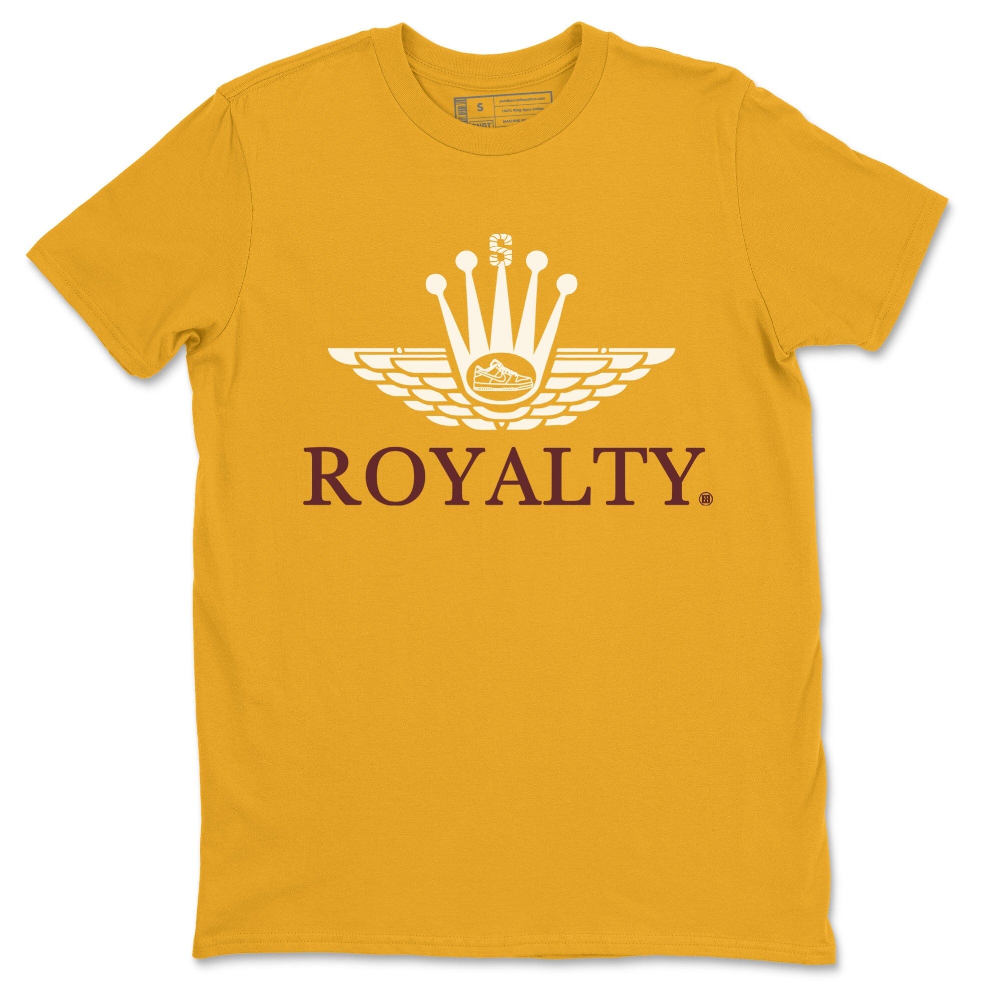 Dunk Arizona State Sneaker Match Tees Royalty Crown Sneaker Tees Dunk Arizona State Jordan to match sneaker T-Shirt Crew Neck Shirts
