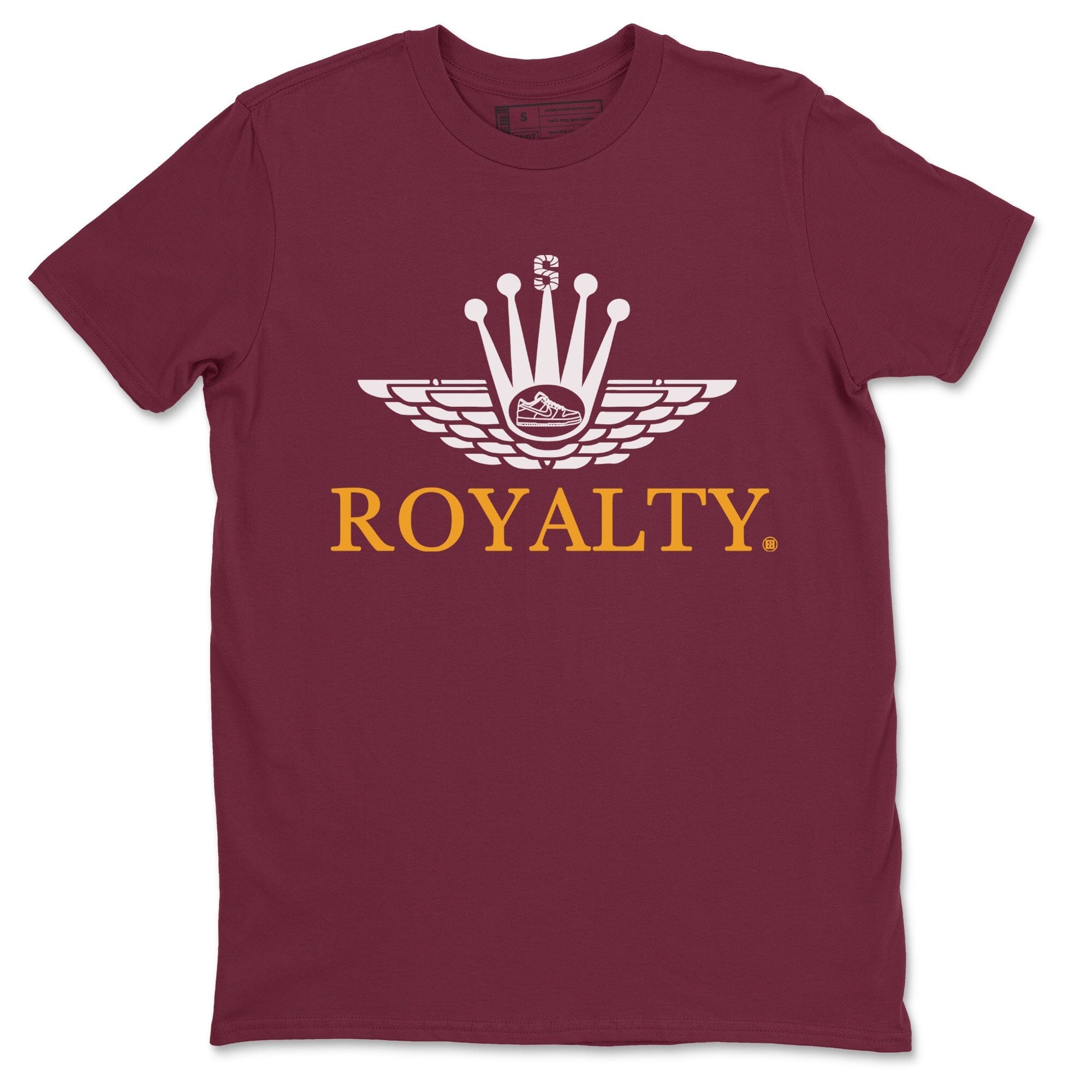 Dunk Arizona State Sneaker Match Tees Royalty Crown Sneaker Tees Dunk Arizona State Jordan to match sneaker T-Shirt Crew Neck Shirts