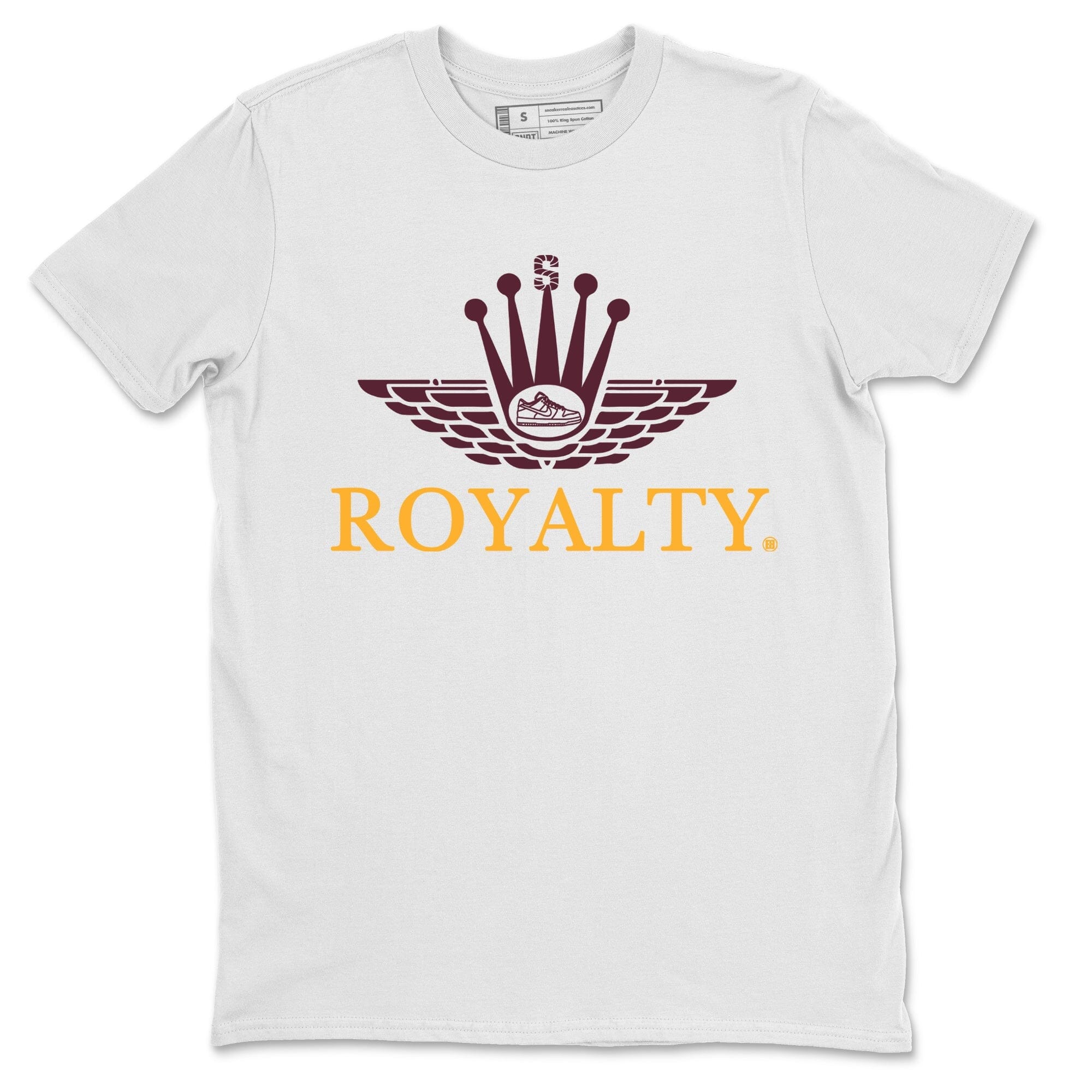 Dunk Arizona State Sneaker Match Tees Royalty Crown Sneaker Tees Dunk Arizona State Jordan to match sneaker T-Shirt Crew Neck Shirts