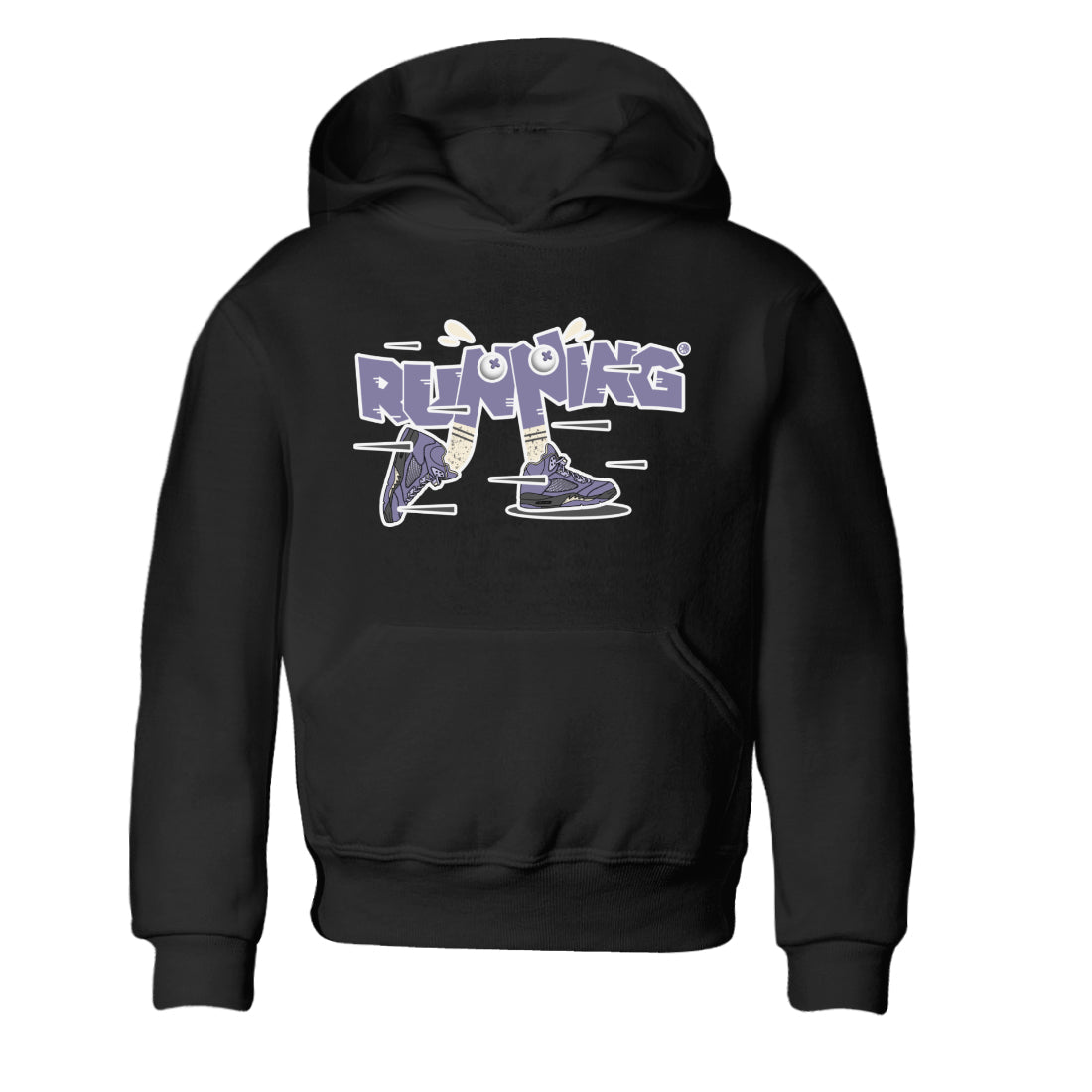 Air Jordan 5 Indigo Haze Sneaker Match Tees Running Shoes Streetwear Sneaker Shirt AJ5 Indigo Haze Sneaker Release Tees Kids Shirts Black 2