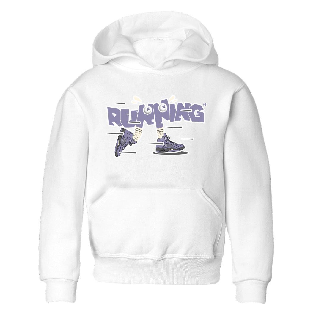 Air Jordan 5 Indigo Haze Sneaker Match Tees Running Shoes Streetwear Sneaker Shirt AJ5 Indigo Haze Sneaker Release Tees Kids Shirts White 2