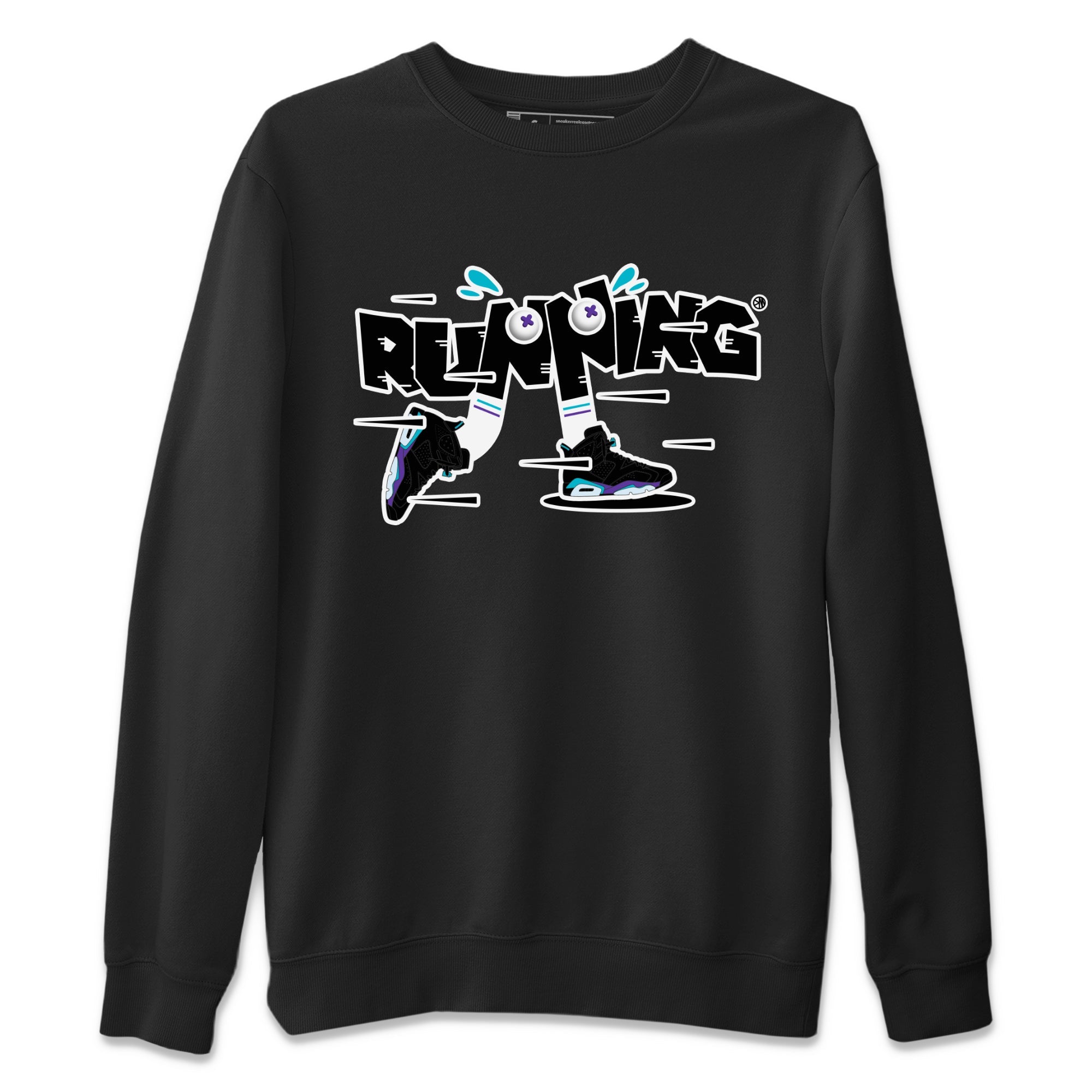 Air Jordan 6 Aqua Sneaker Match Tees Running Shoes Streetwear Sneaker Shirt AJ6 Aqua Sneaker Release Tees Unisex Shirts Black 2