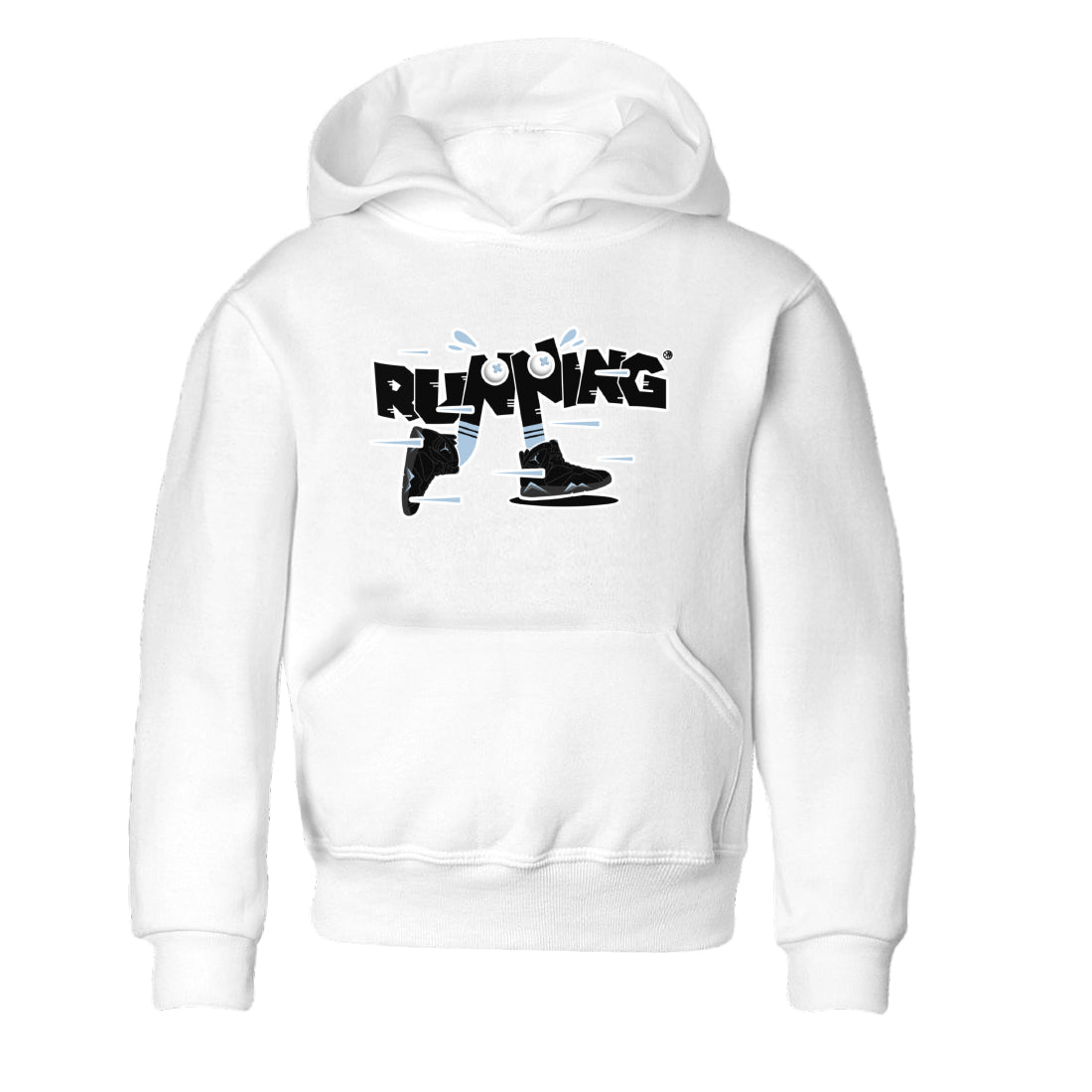 Air Jordan 7 Chambray Sneaker Match Tees Running Shoes Streetwear Sneaker Shirt AJ7 Chambray Sneaker Release Tees Kids Shirts White 2