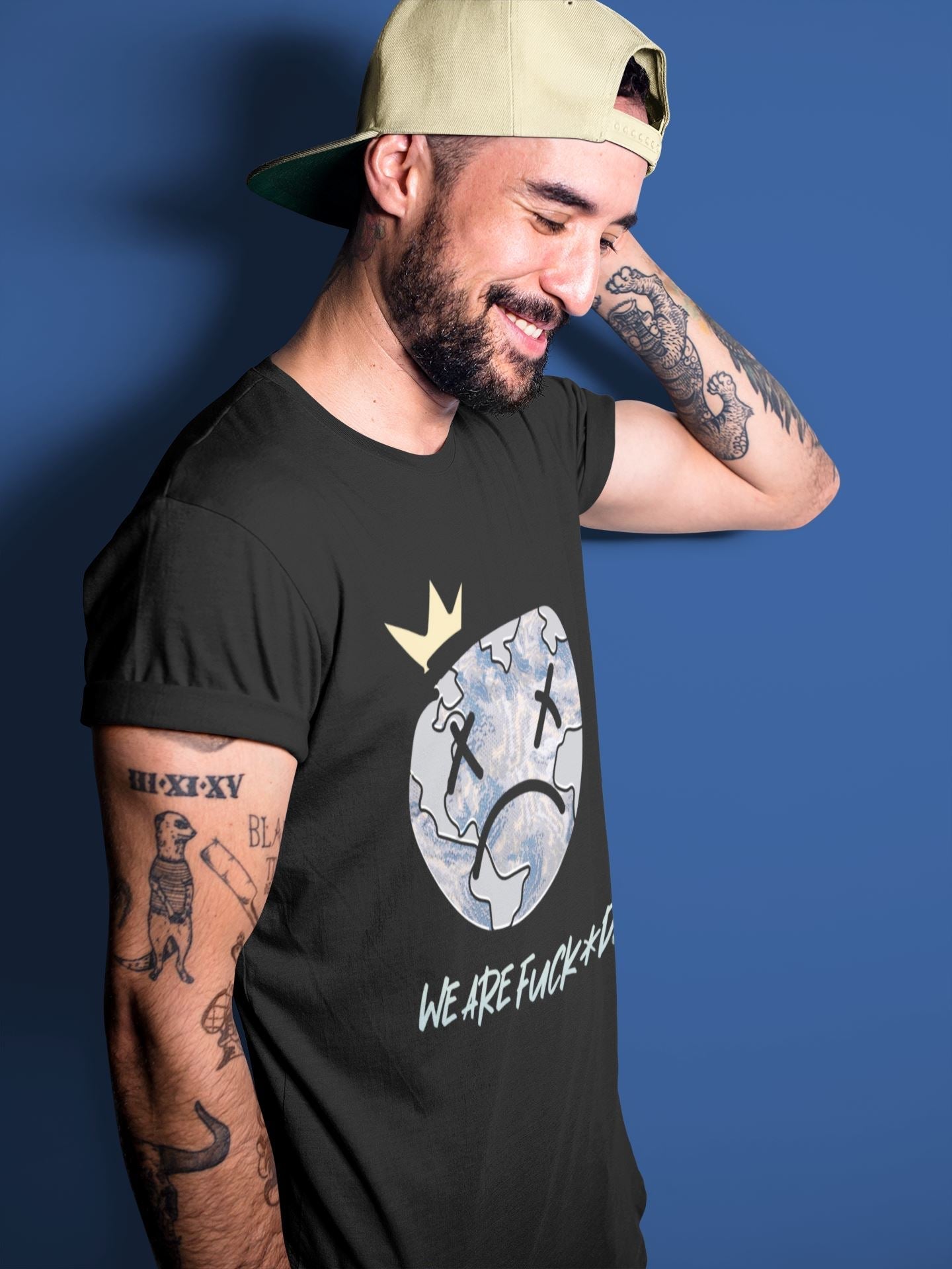 Yeezy 350 MX Blue Shirt To Match Jordans Sad Earth Sneaker Tees Yeezy 350 MX Blue Drip Gear Zone Sneaker Matching Clothing Unisex Shirts