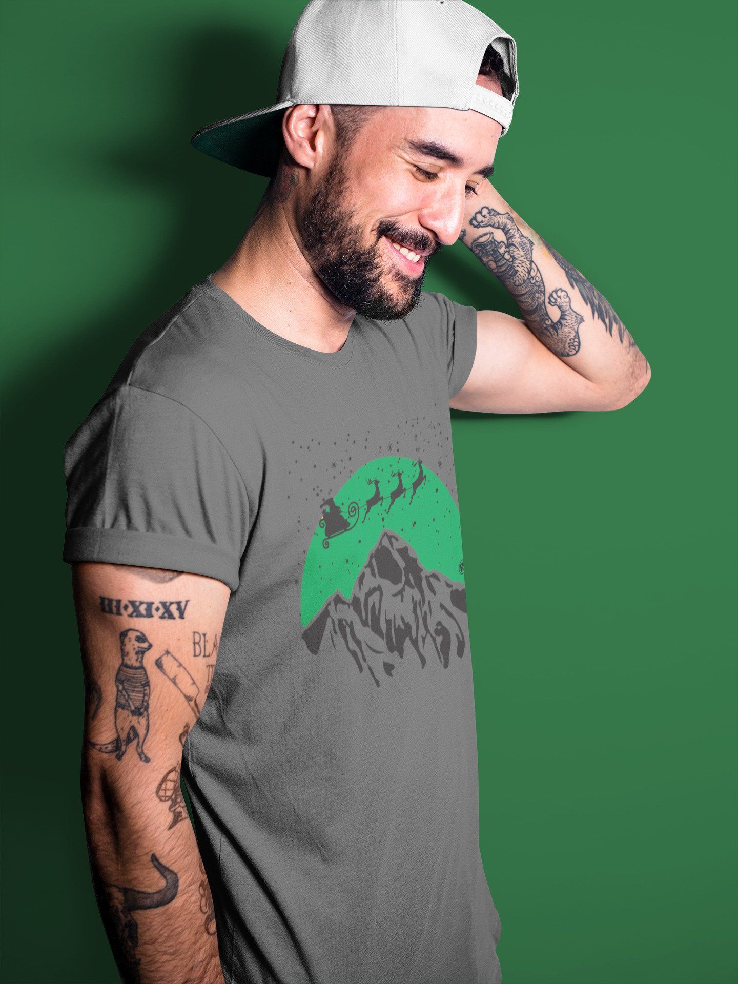 Jordan 3 Pine Green Shirt To Match Jordans Santa Silhouette Sneaker Tees Jordan 3 Pine Green Drip Gear Zone Sneaker Matching Clothing Unisex Shirts