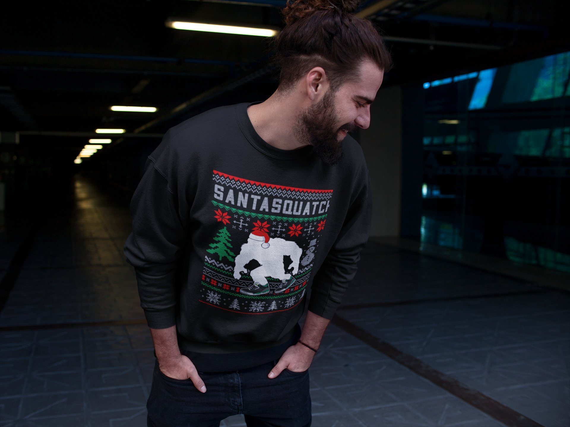 Jordan 3 Pine Green Shirt To Match Jordans Santa Squatch Sneaker Tees Jordan 3 Pine Green Drip Gear Zone Sneaker Matching Clothing Unisex Shirts