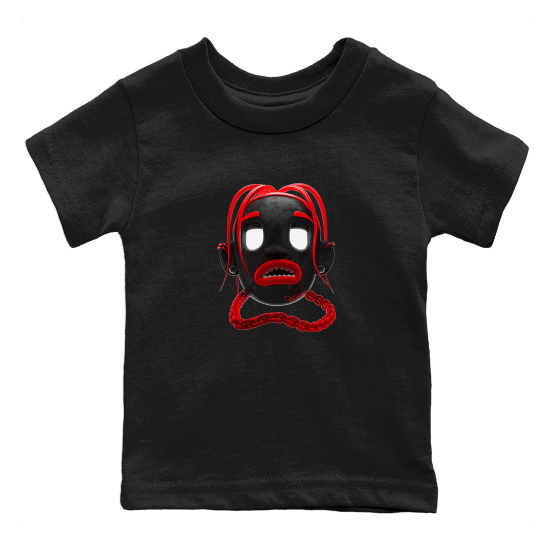 Air Jordan 6 Toro Bravo Sneaker Match Tees Goosebumps Boy Streetwear Sneaker Shirt 3D Graphic Design Shirts AJ6 Toro Bravo Sneaker Release Tees Kids Shirts Black 2