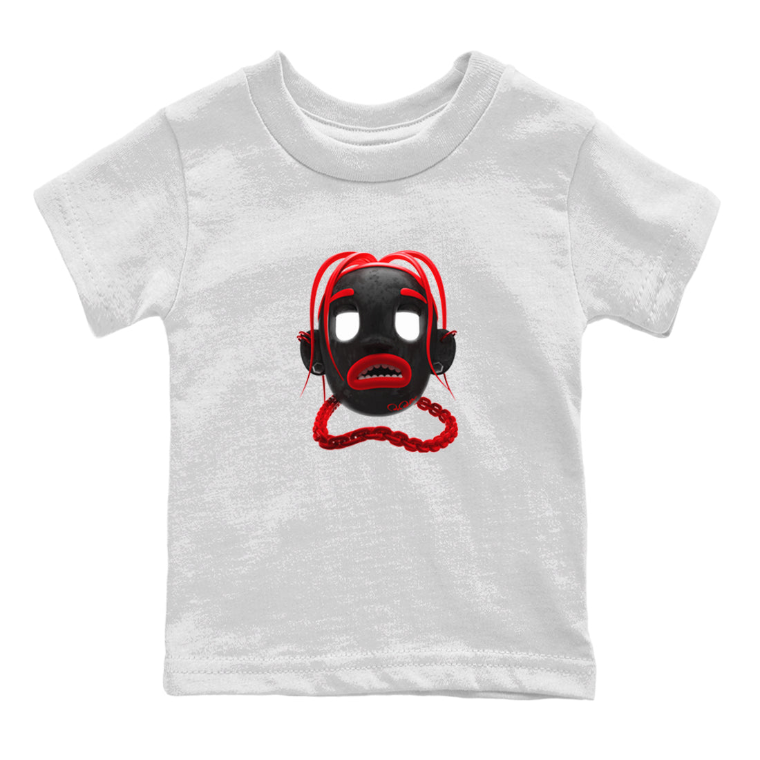 Air Jordan 6 Toro Bravo Sneaker Match Tees Goosebumps Boy Streetwear Sneaker Shirt 3D Graphic Design Shirts AJ6 Toro Bravo Sneaker Release Tees Kids Shirts White 2