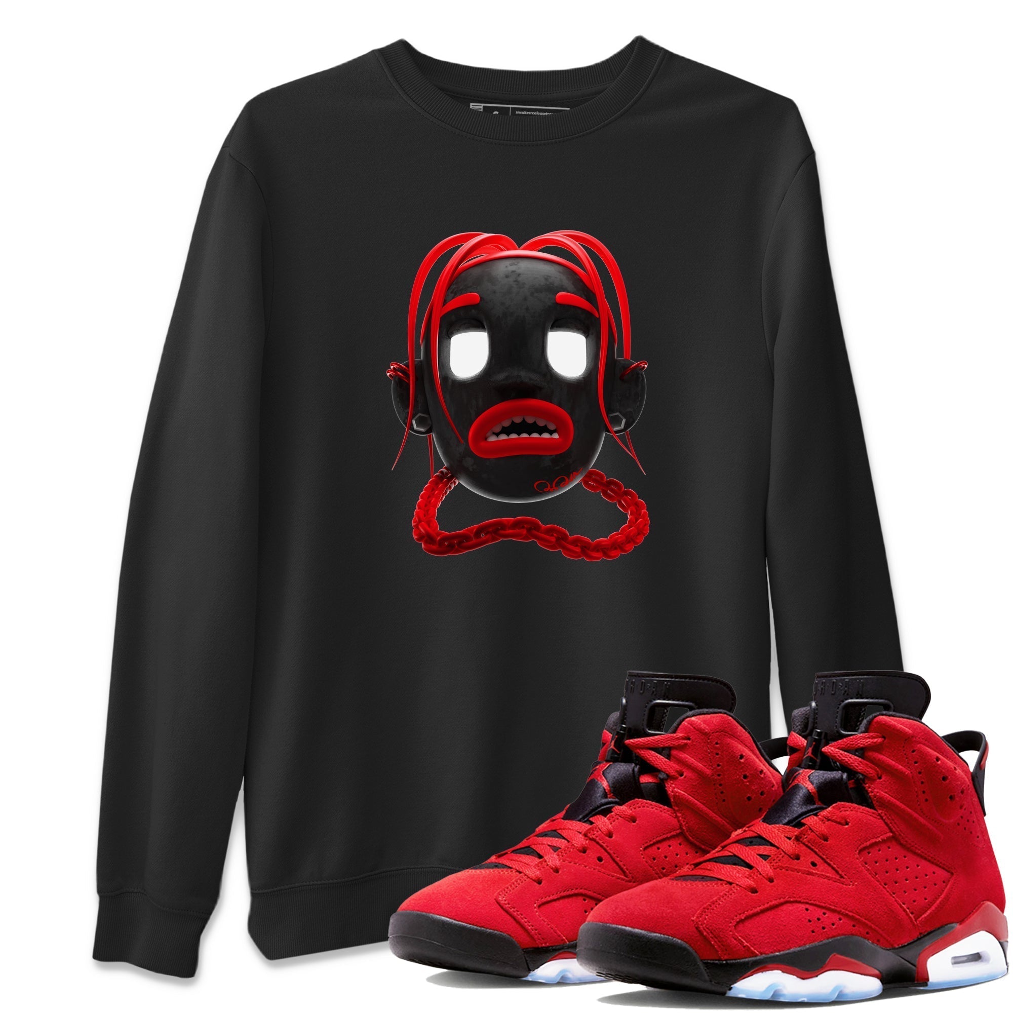 Air Jordan 6 Toro Bravo Sneaker Match Tees Goosebumps Boy Streetwear Sneaker Shirt 3D Graphic Design Shirts AJ6 Toro Bravo Sneaker Release Tees Unisex Shirts Black 1