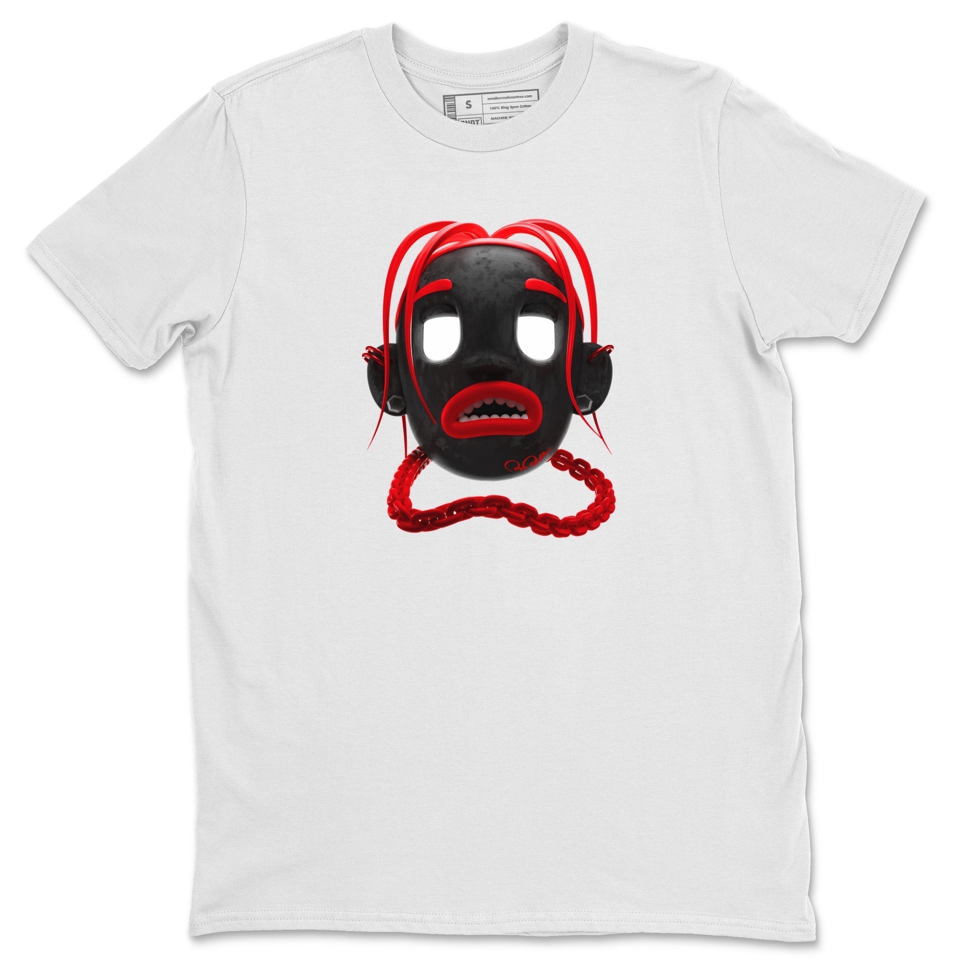 Air Jordan 6 Toro Bravo Sneaker Match Tees Goosebumps Boy Streetwear Sneaker Shirt 3D Graphic Design Shirts AJ6 Toro Bravo Sneaker Release Tees Unisex Shirts White 2