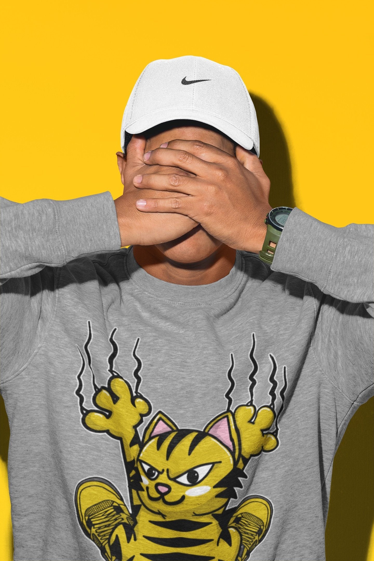 Jordan 4 Lightning Shirt To Match Jordans Scratching Cat Sneaker Tees Jordan 4 Lightning Drip Gear Zone Sneaker Matching Clothing Unisex Shirts