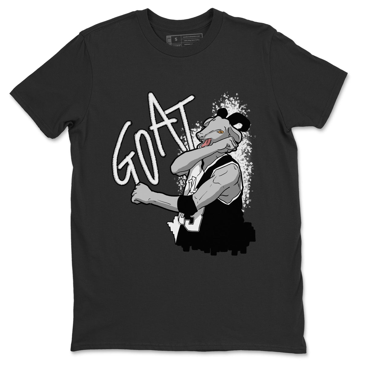 Jordan 1 Homage Sneaker Matching T-Shirt Screaming Goat Sneaker Tees Jordan 1 Homage Sneaker Release Tees Crew Neck Tees