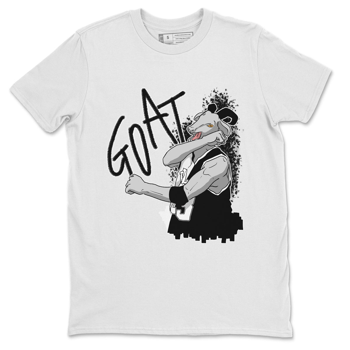 Jordan 1 Homage Sneaker Matching T-Shirt Screaming Goat Sneaker Tees Jordan 1 Homage Sneaker Release Tees Crew Neck Tees