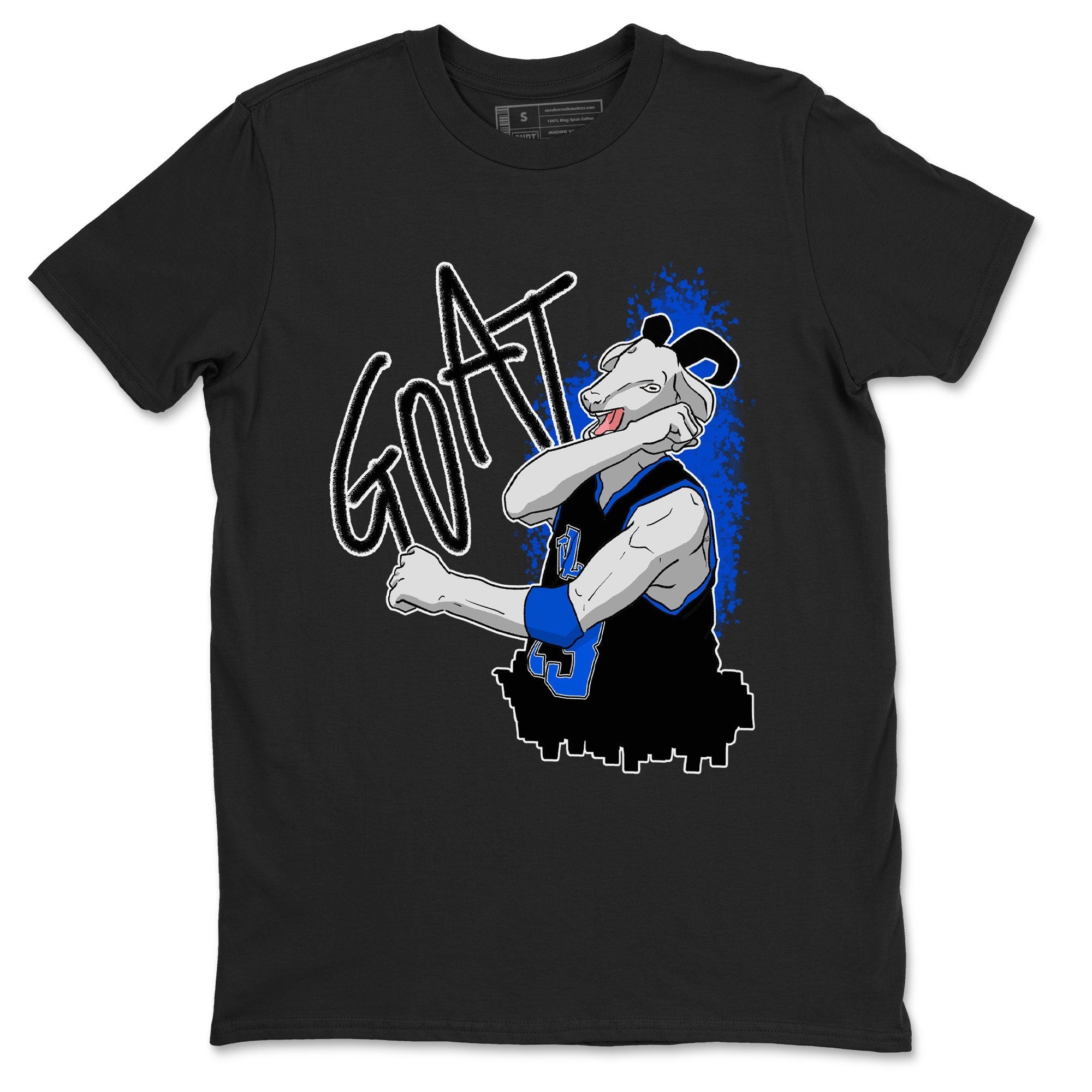 Jordan 1 High OG Royal Reimagined shirt to match jordans Screaming Goat sneaker tees Air Jordan 1 Royal Reimagined Drip Gear Zone Crew Neck T-ShirtUnisex Black 2 T-Shirt