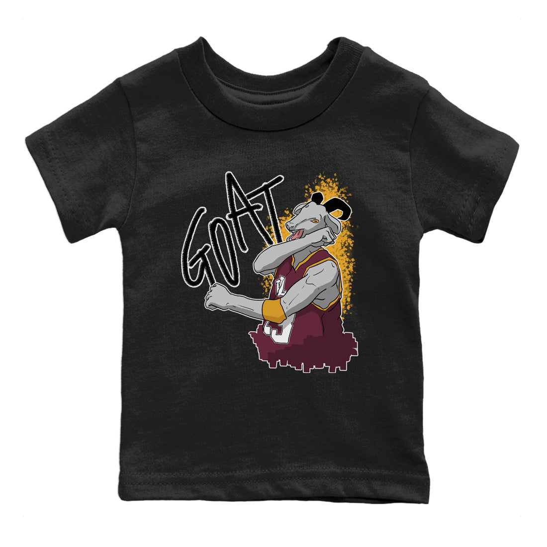 Dunk Arizona State Sneaker Match Tees Screaming Goat Sneaker Tees Dunk Arizona State Jordan to match sneaker T-Shirt Kids Shirts