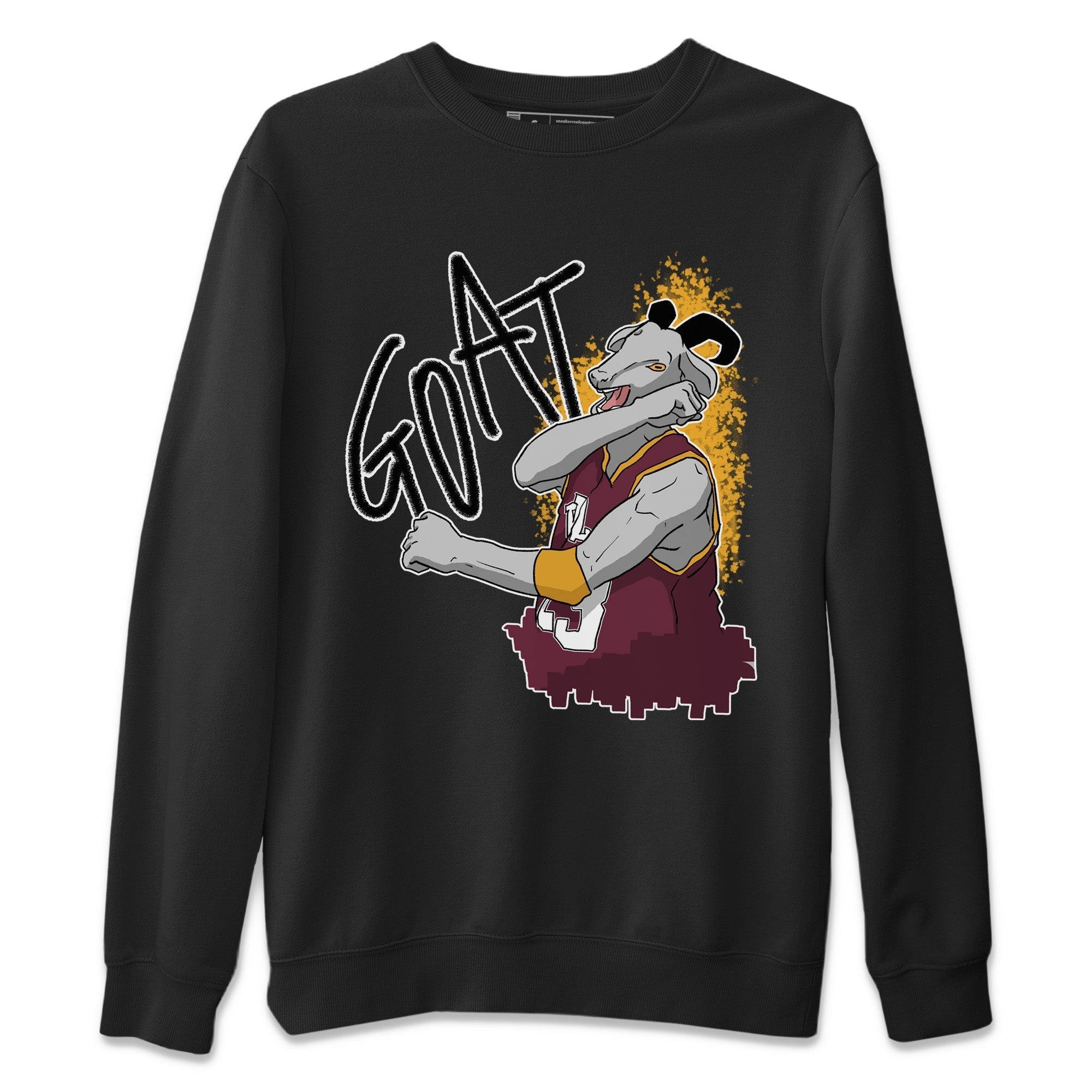 Dunk Arizona State Sneaker Match Tees Screaming Goat Sneaker Tees Dunk Arizona State Jordan to match sneaker T-Shirt Crew Neck Shirts