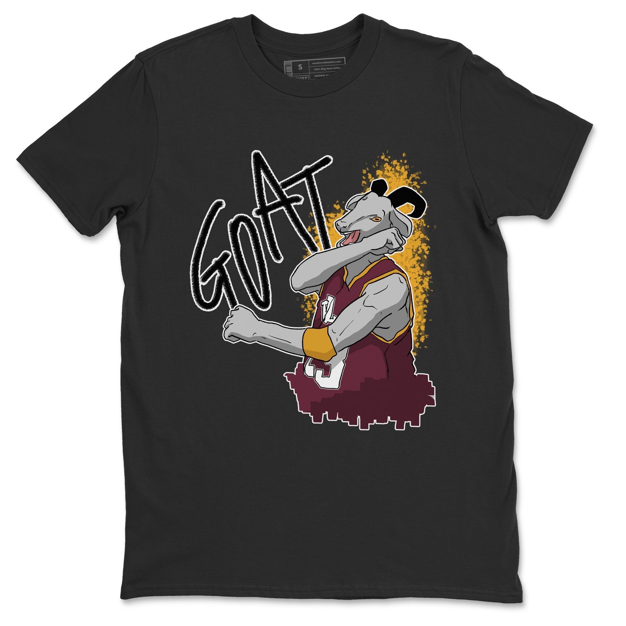 Dunk Arizona State Sneaker Match Tees Screaming Goat Sneaker Tees Dunk Arizona State Jordan to match sneaker T-Shirt Crew Neck Shirts